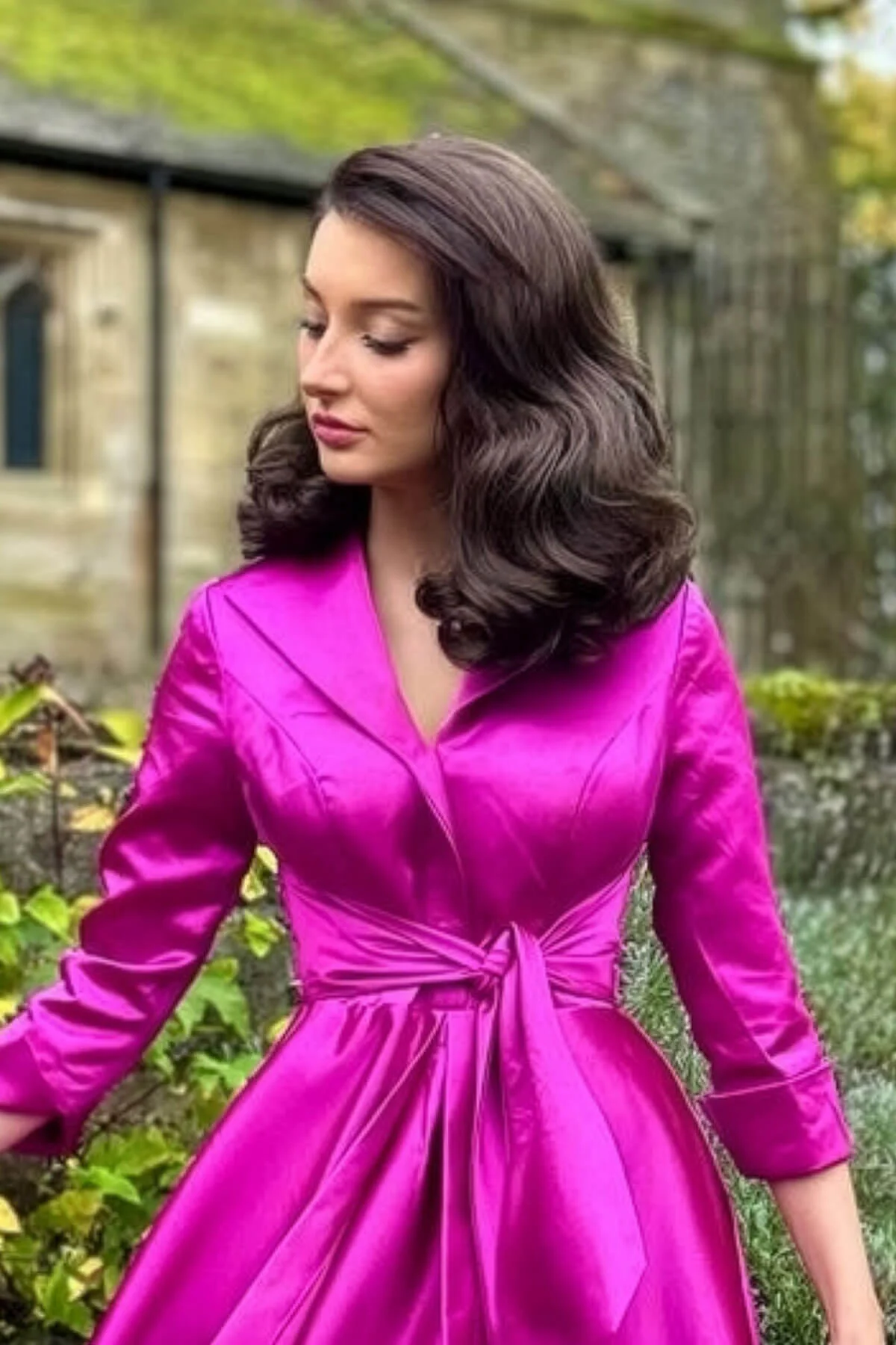 Virginia - Vintage Hollywood Glamour Waves Half Wig - Image 18