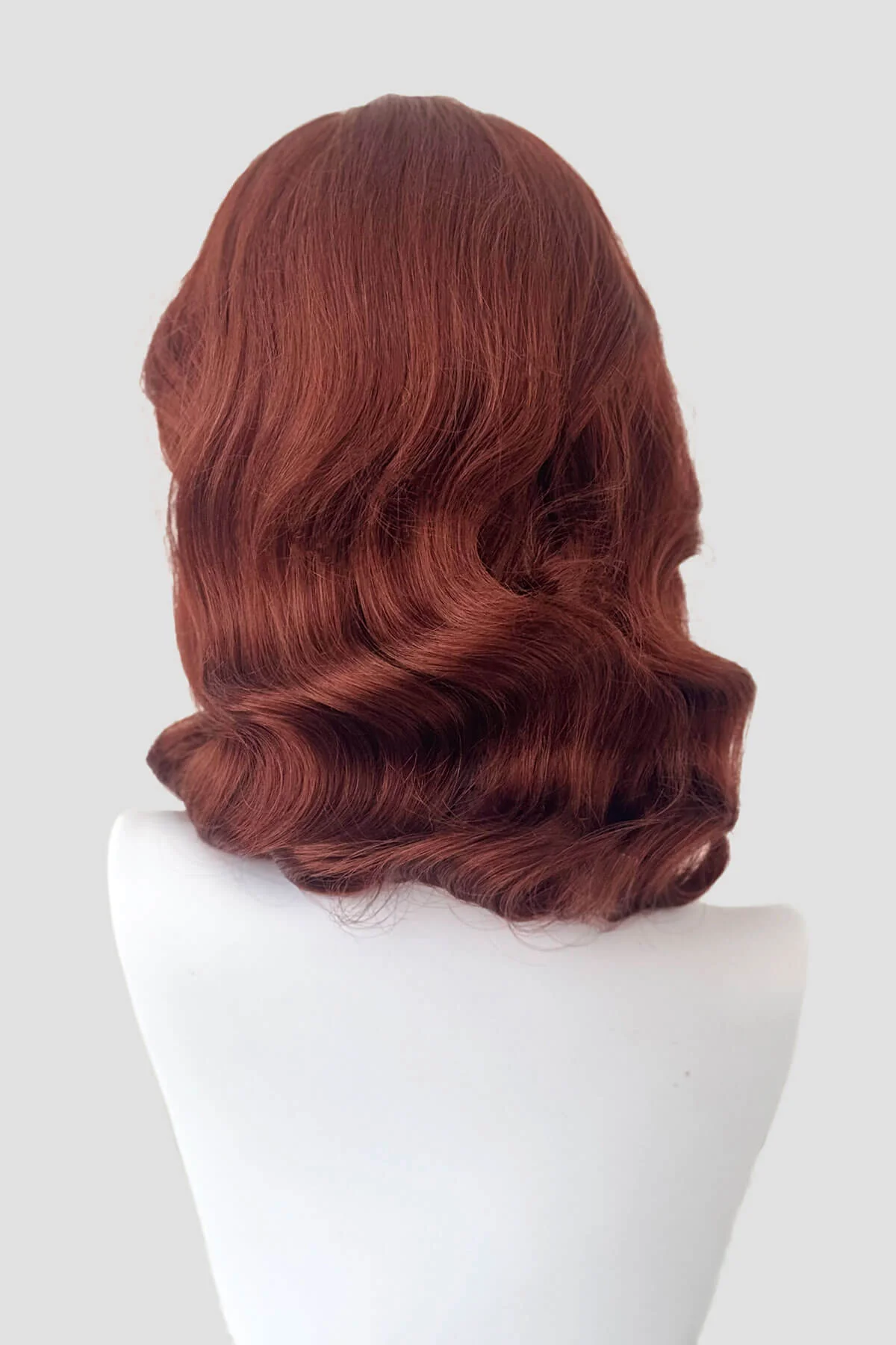 Virginia - Vintage Hollywood Glamour Waves Half Wig - Image 45