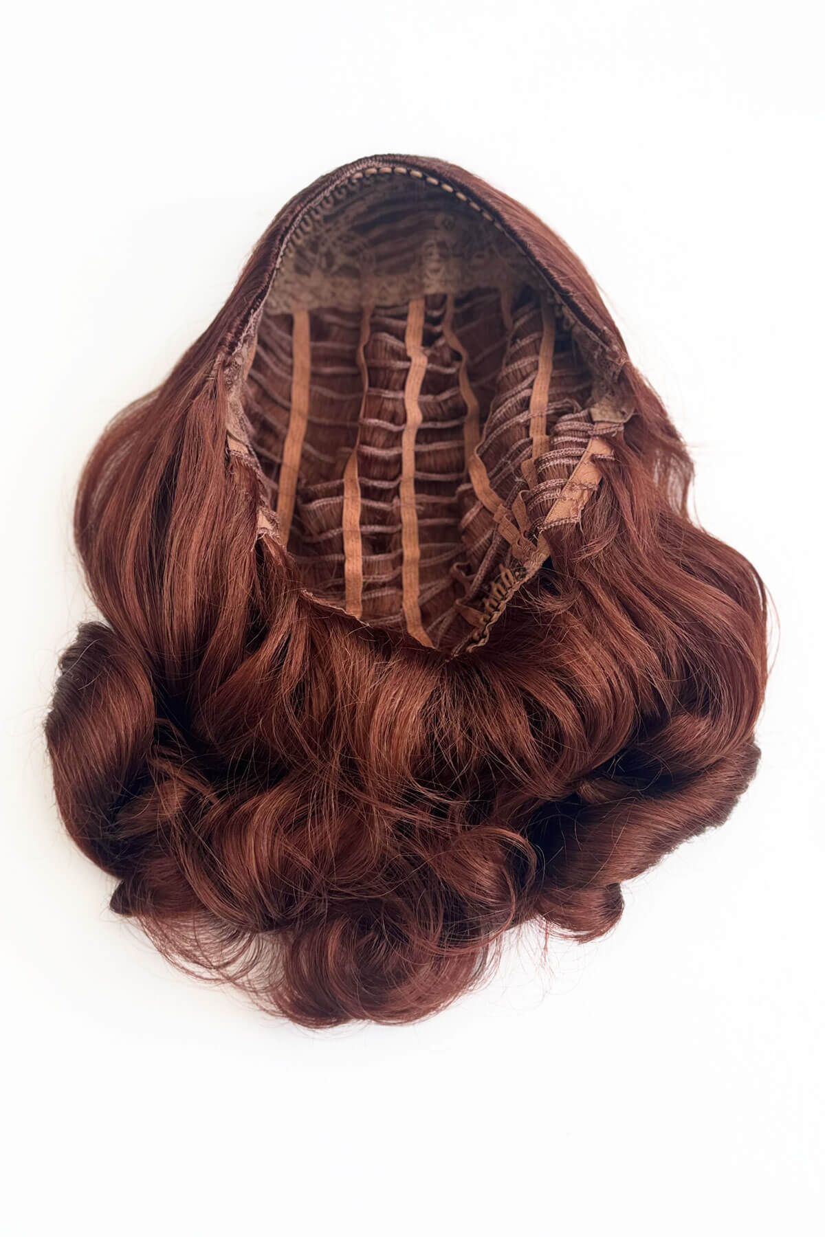 Virginia - Vintage Hollywood Glamour Waves Half Wig - Image 46