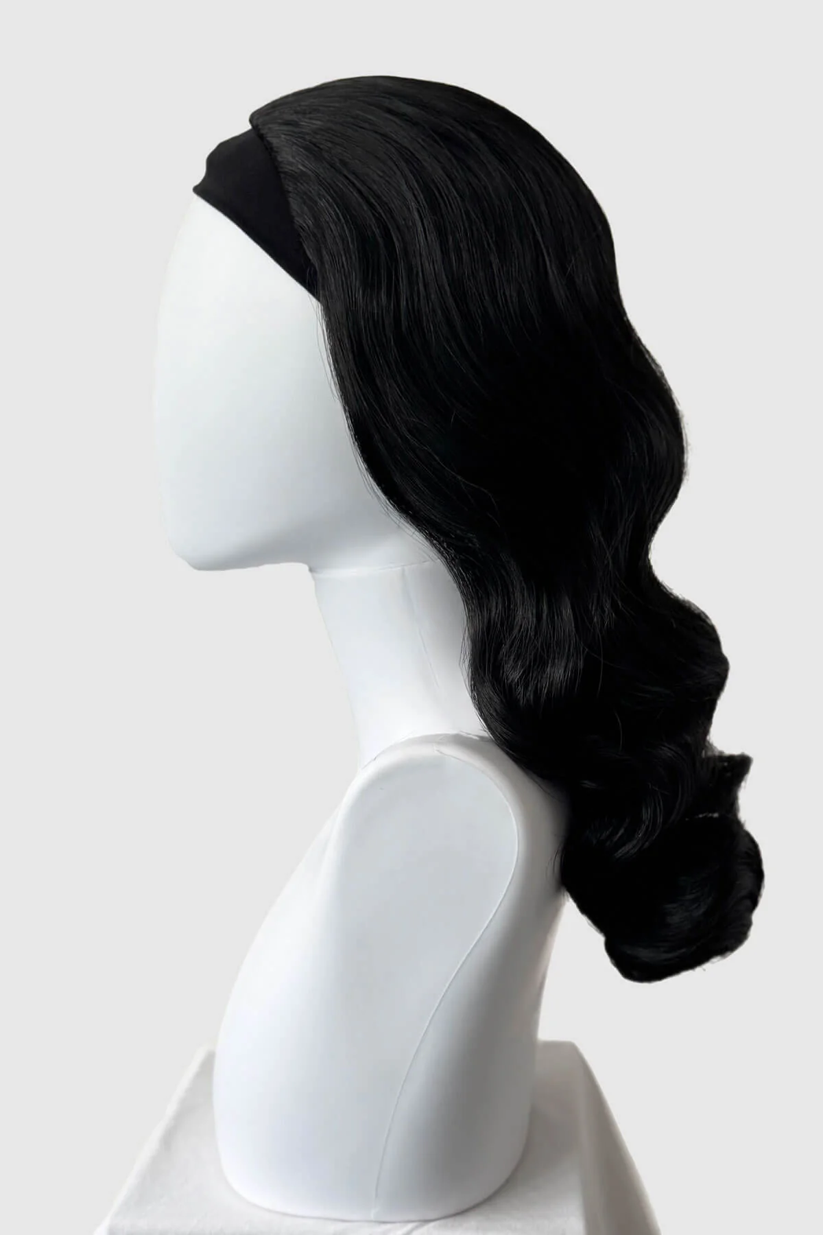 Morgana – Long Half Wig with Hollywood Waves - Image 13