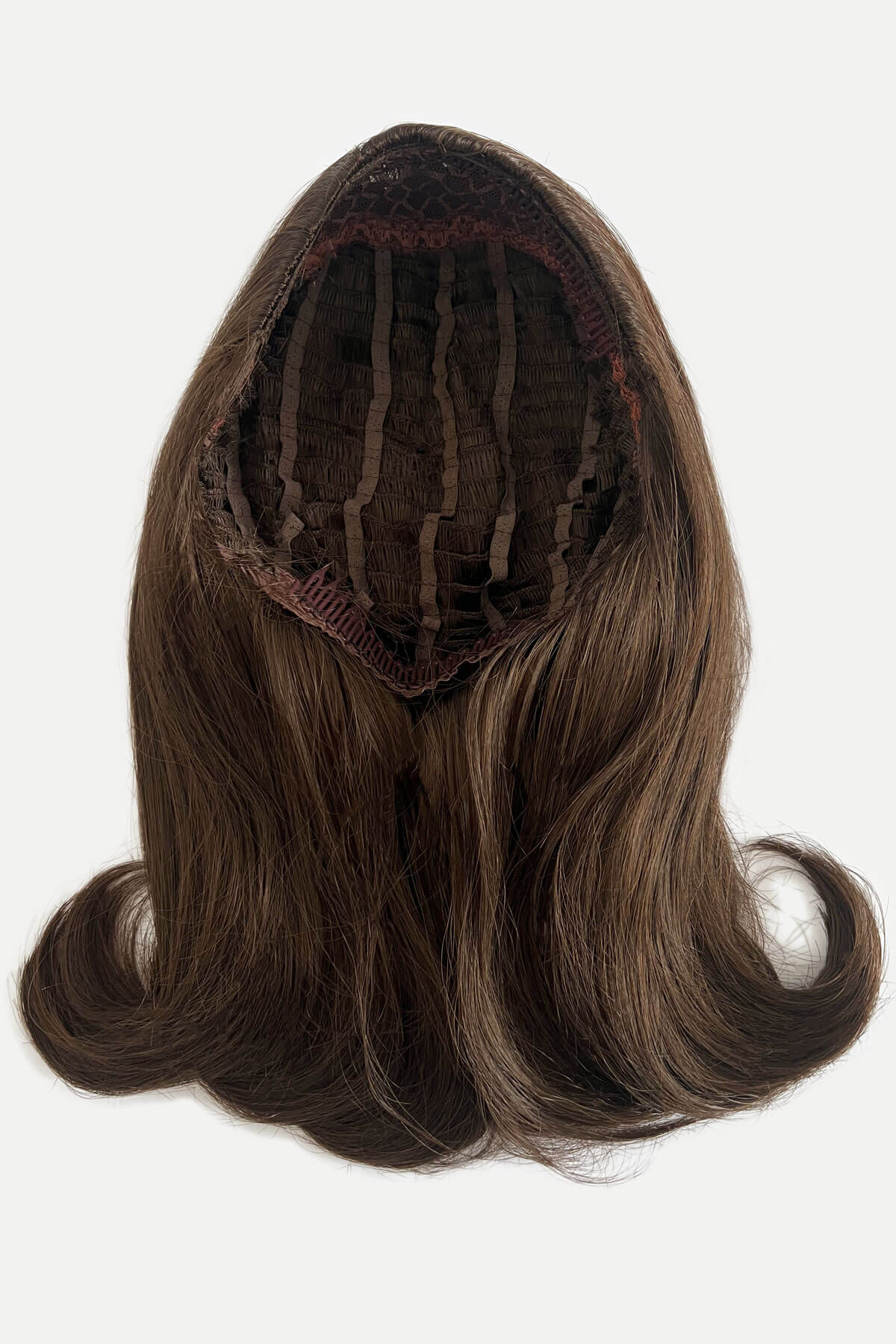 Philippa - The Perfect 1960s Style Flicked Half Wig - Image 13
