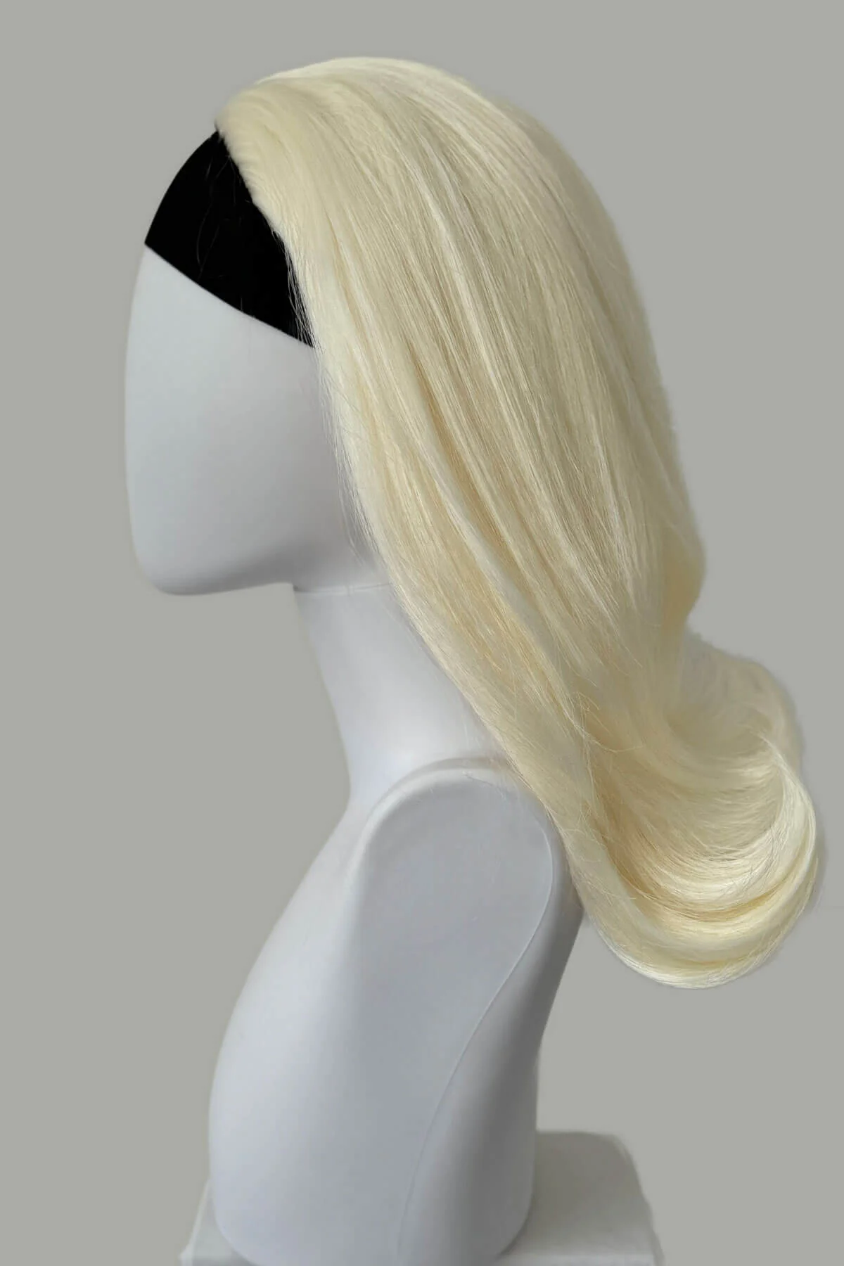 Philippa - The Perfect 1960s Style Flicked Half Wig - Image 33