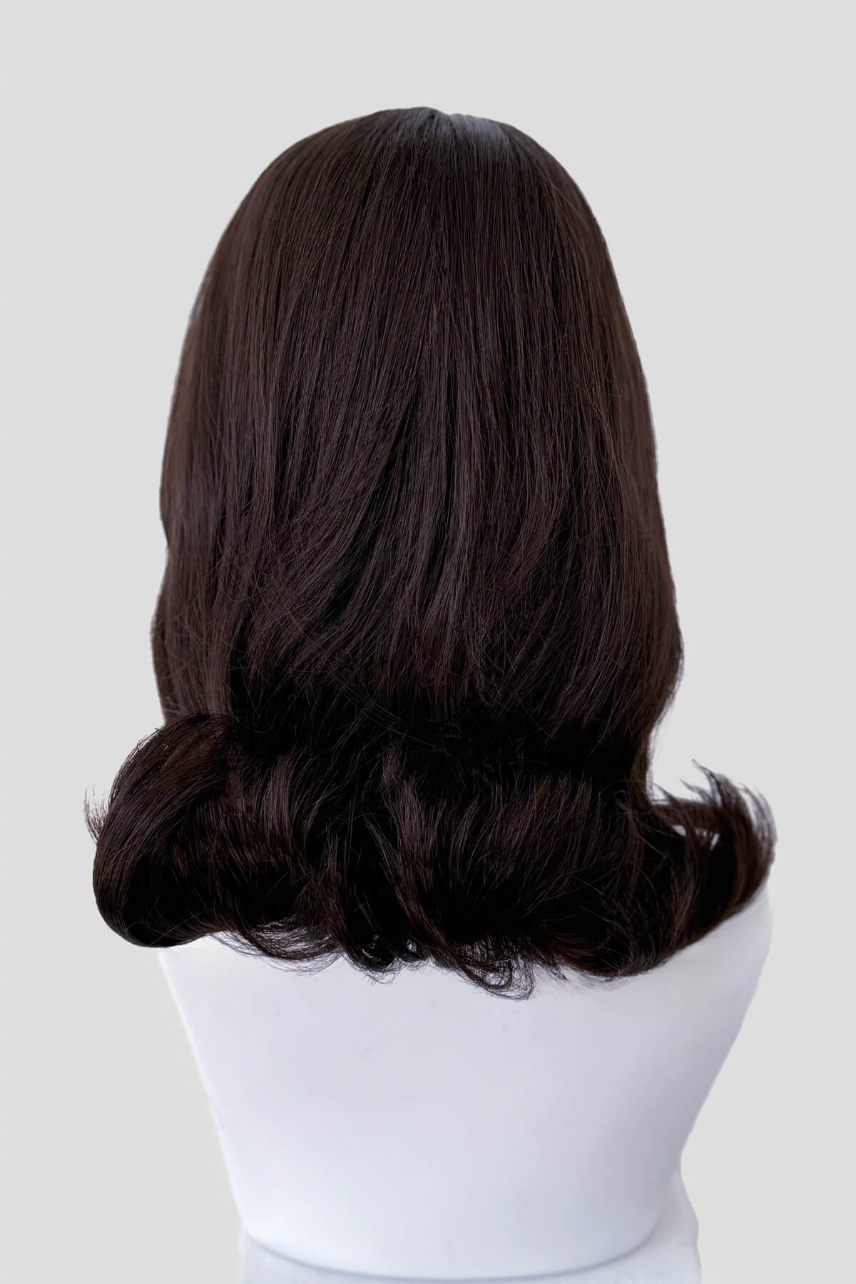 Philippa - The Perfect 1960s Style Flicked Half Wig - Image 46