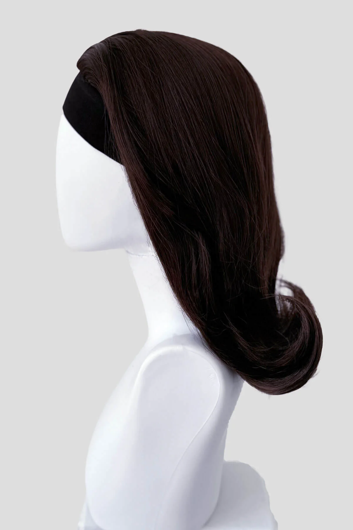 Philippa - The Perfect 1960s Style Flicked Half Wig - Image 47