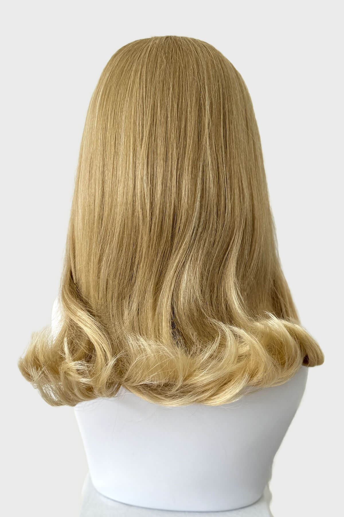 Philippa - The Perfect 1960s Style Flicked Half Wig - Image 6