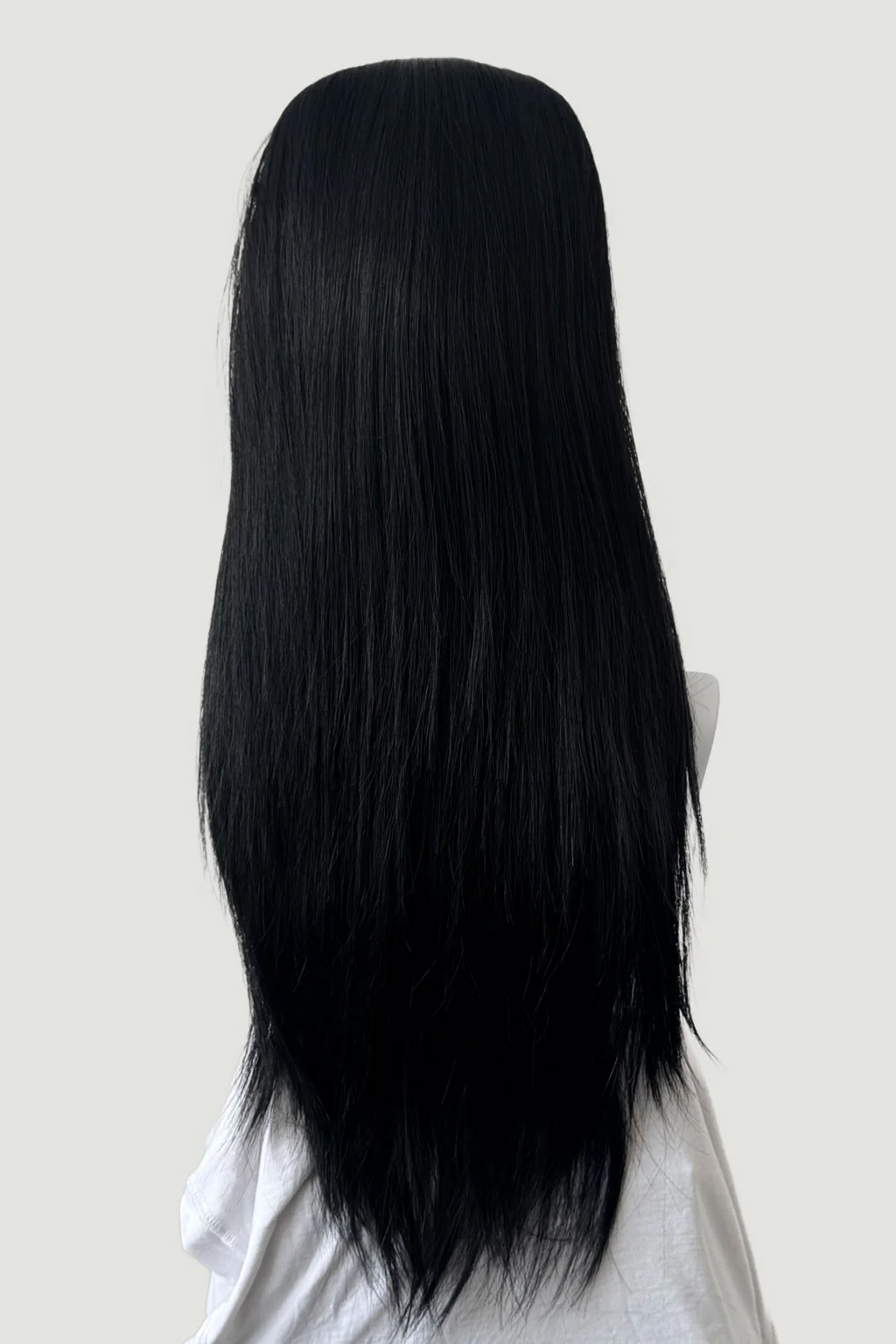 High crown long straight half wig: Andrea - Image 13