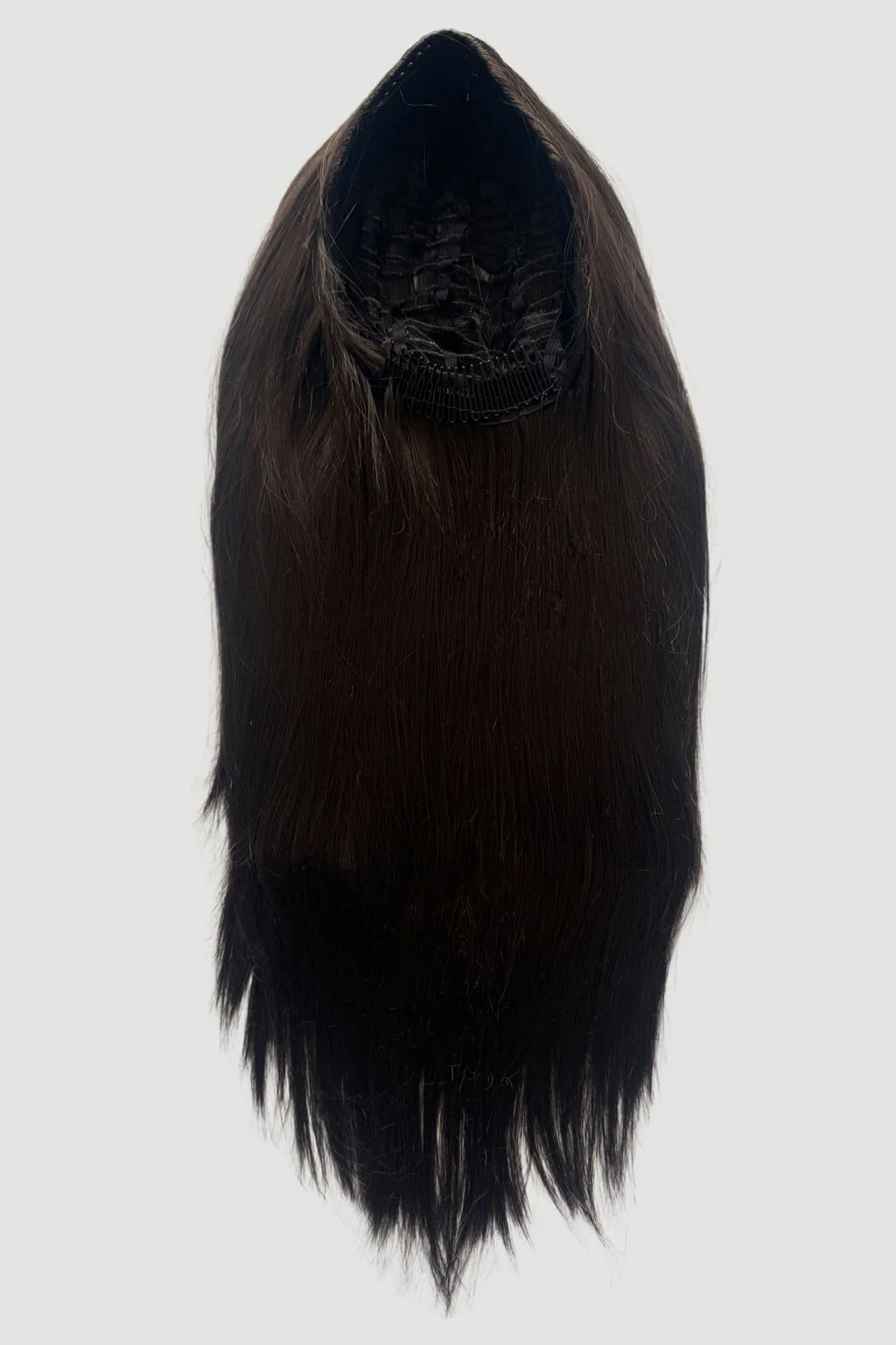 High crown long straight half wig: Andrea - Image 24