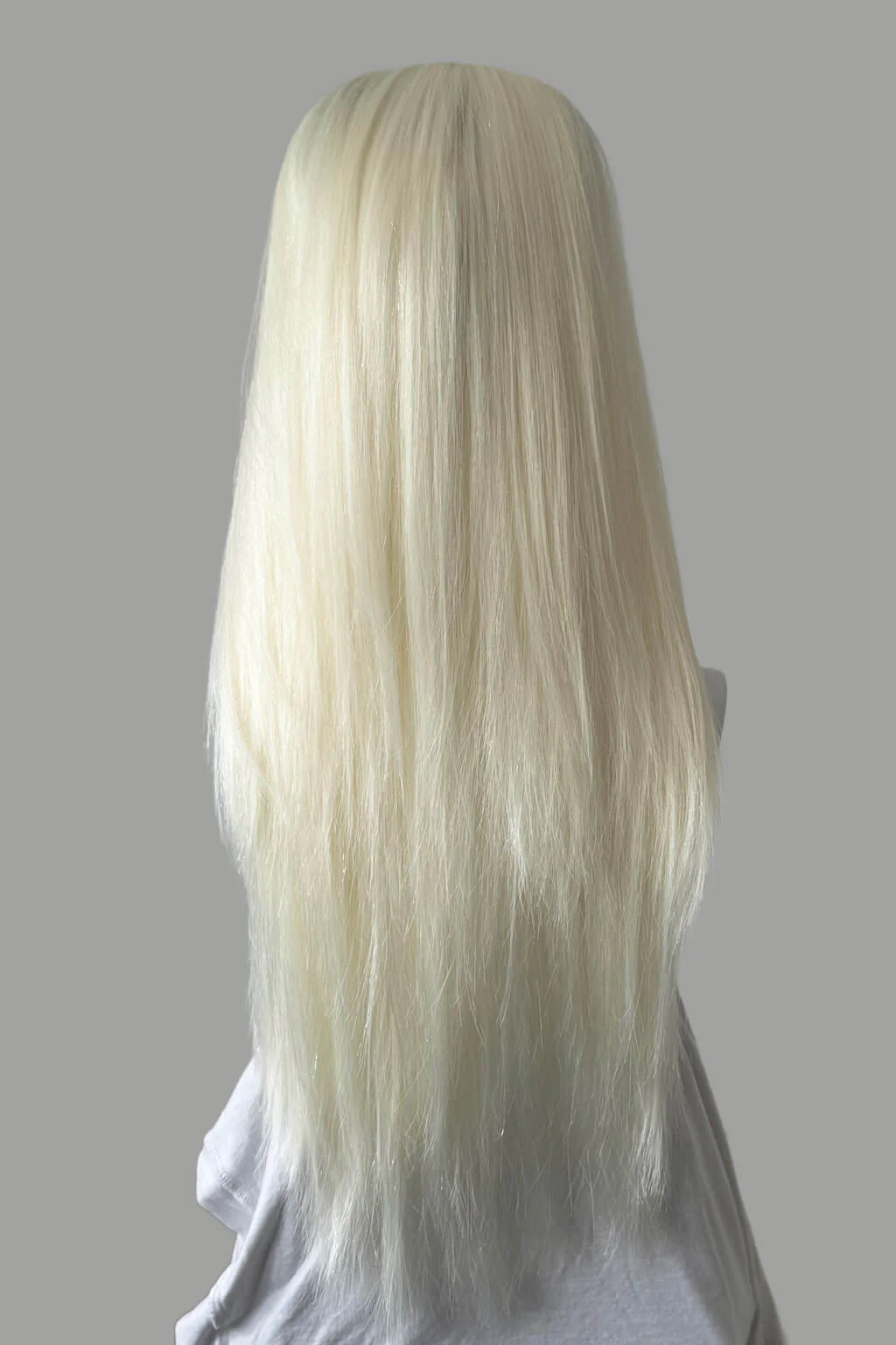 High crown long straight half wig: Andrea - Image 50