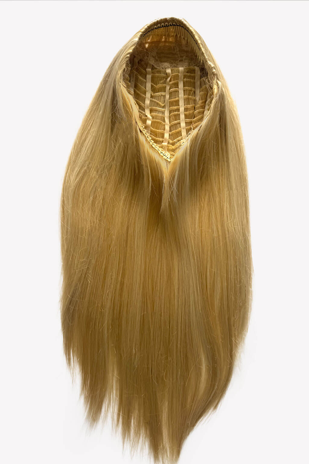 High crown long straight half wig: Andrea - Image 55