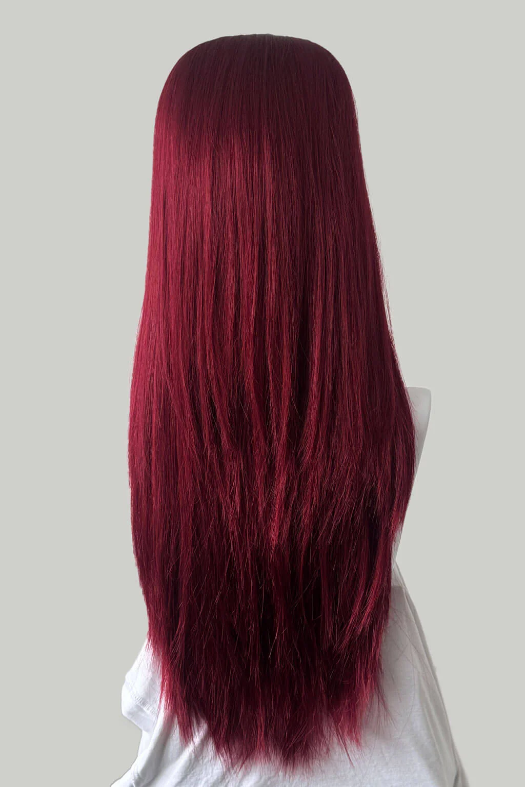 High crown long straight half wig: Andrea - Image 7