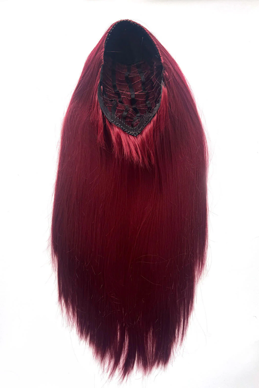 High crown long straight half wig: Andrea - Image 8
