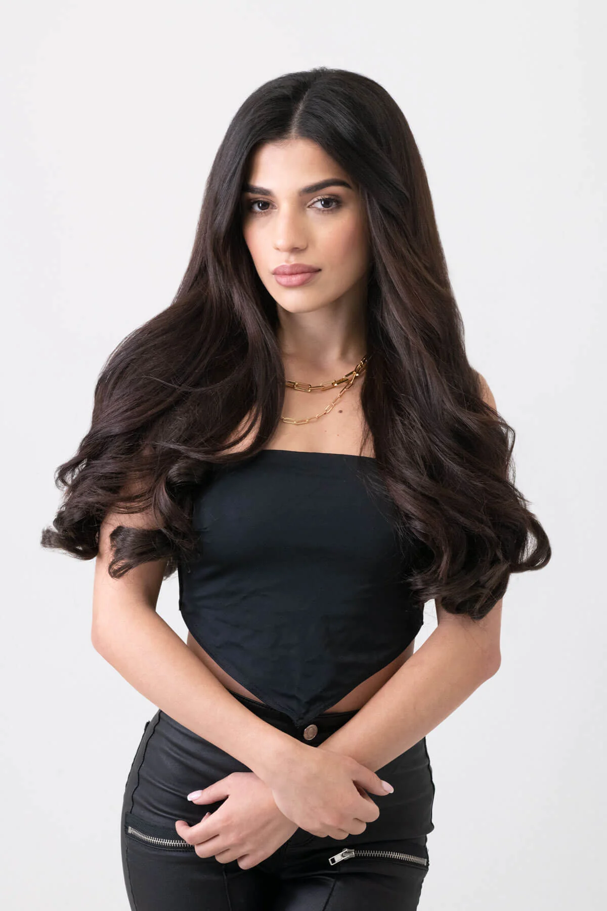 synthetic hair extension set, 5 piece, 18 inches long, 260g - Image 15