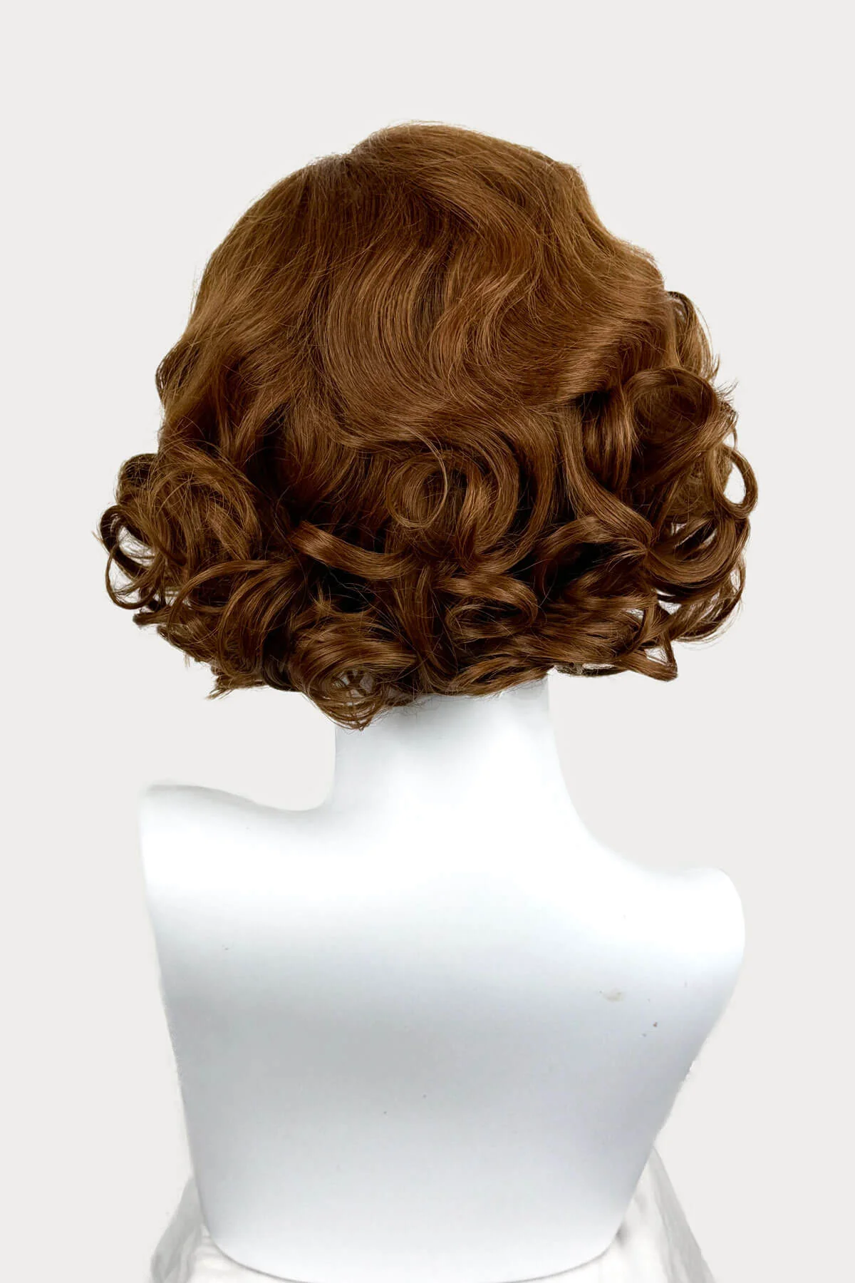 Auburn pinup wig, lace front, vintage style: Tawney - Image 3