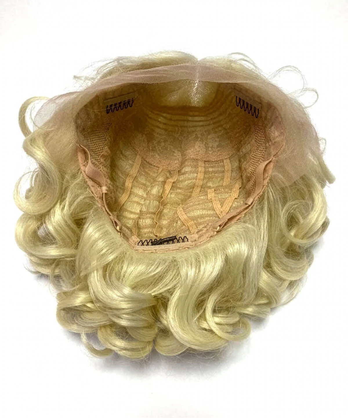 Blonde pinup wig, lace front, vintage style: Marilyn - Image 16