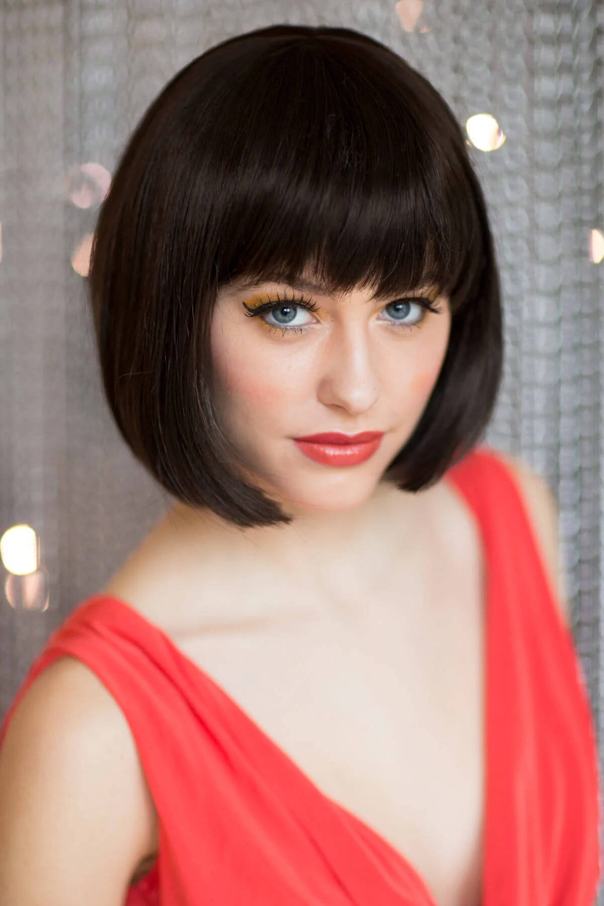 Brown bob wig, chic and stylish: Honour - Image 6