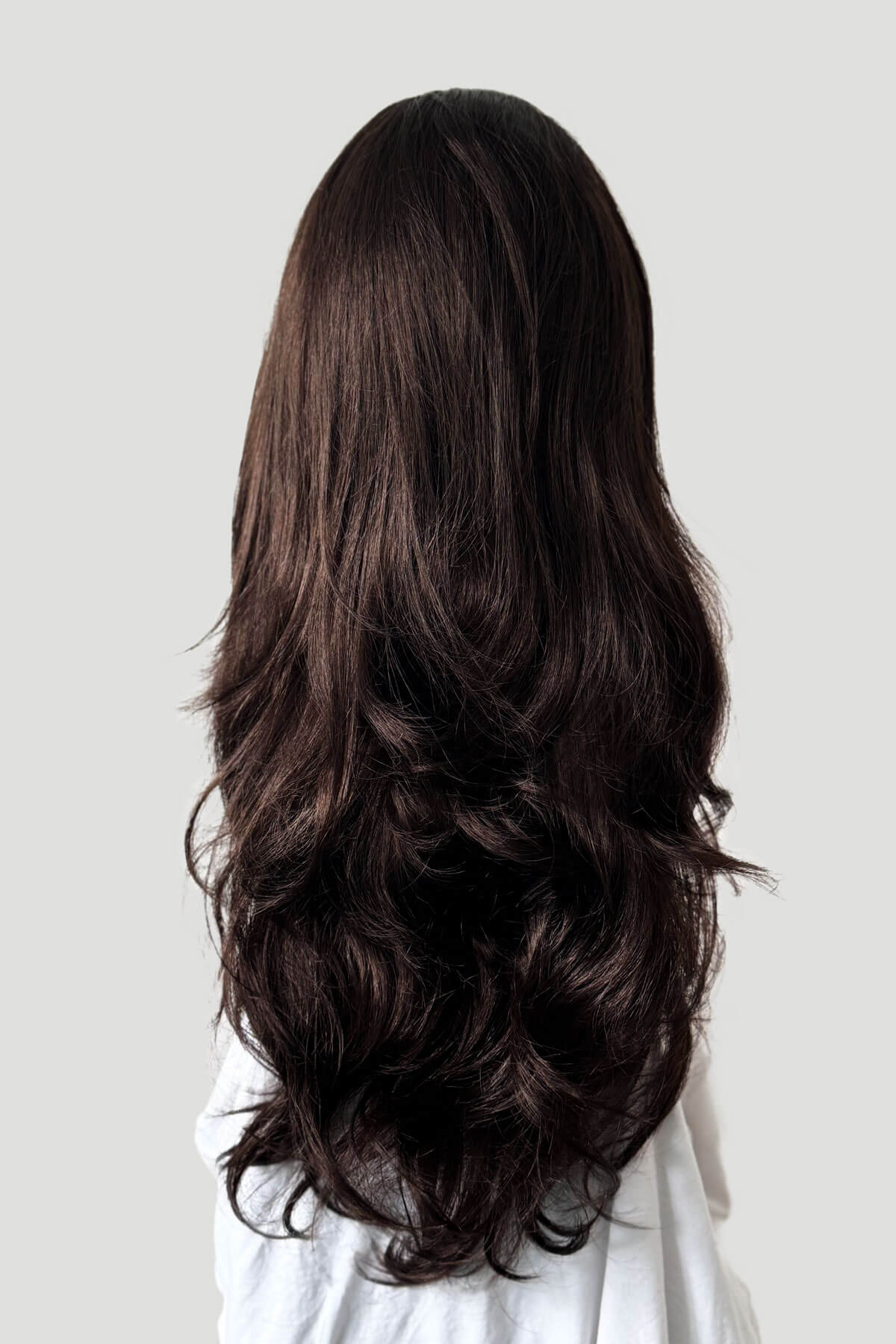 Taya - Super Full Volume Brown Half Wig - Image 12
