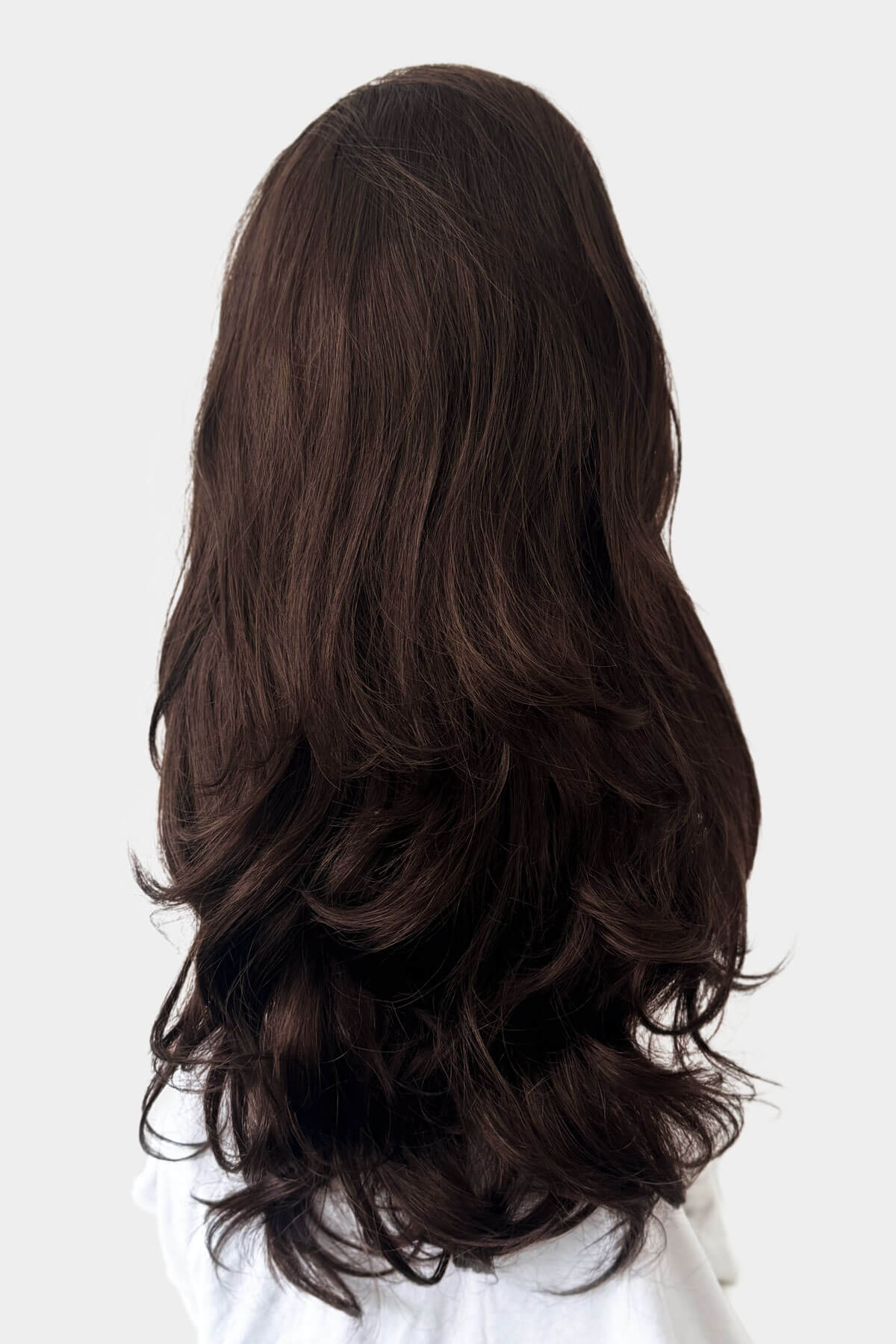 Taya - Super Full Volume Brown Half Wig - Image 17