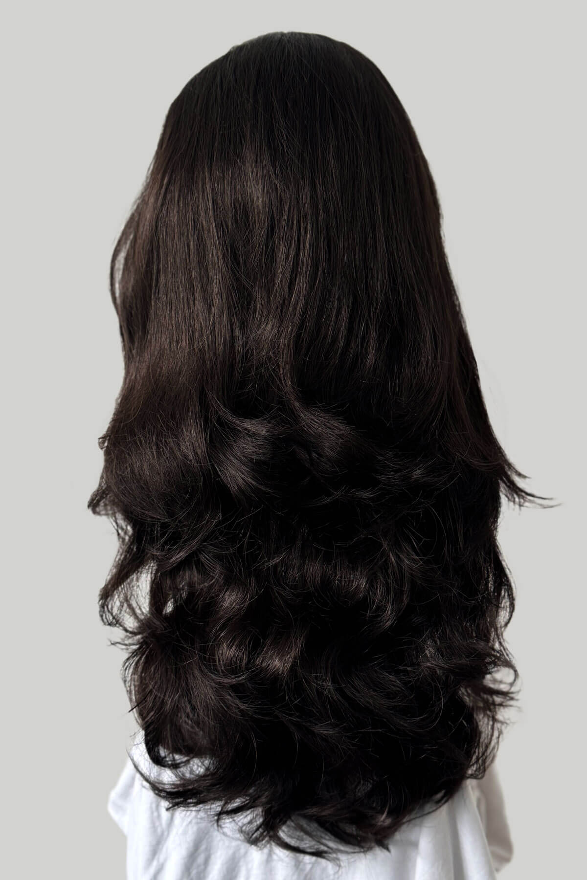 Taya - Super Full Volume Brown Half Wig - Image 6