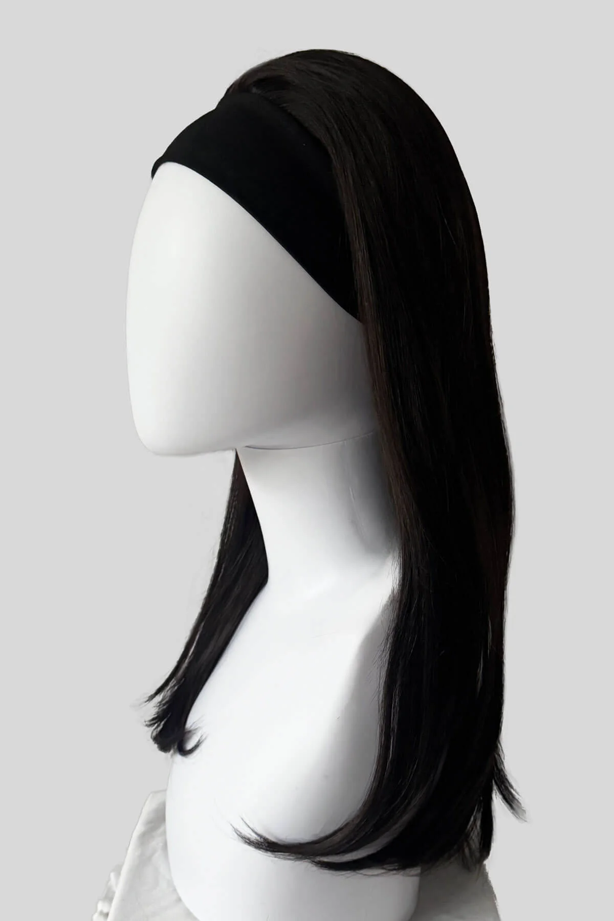 Headband half wig hairpiece, long and straight: Isla - Image 11