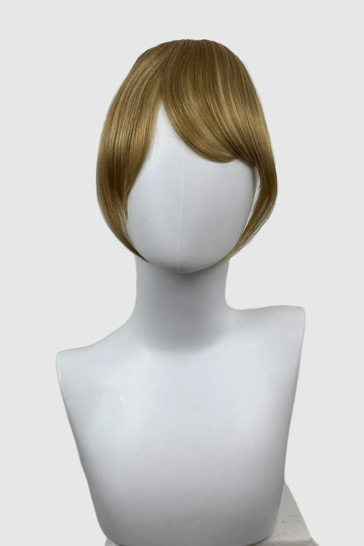 Clip in fringe hairpiece/clip-in curtain bangs, with long, face framing wisps: Sabrina - Image 18