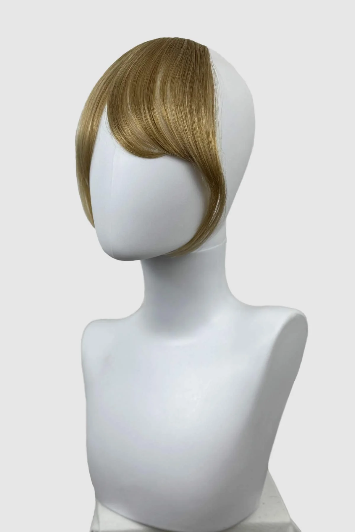 Clip in fringe hairpiece/clip-in curtain bangs, with long, face framing wisps: Sabrina - Image 19