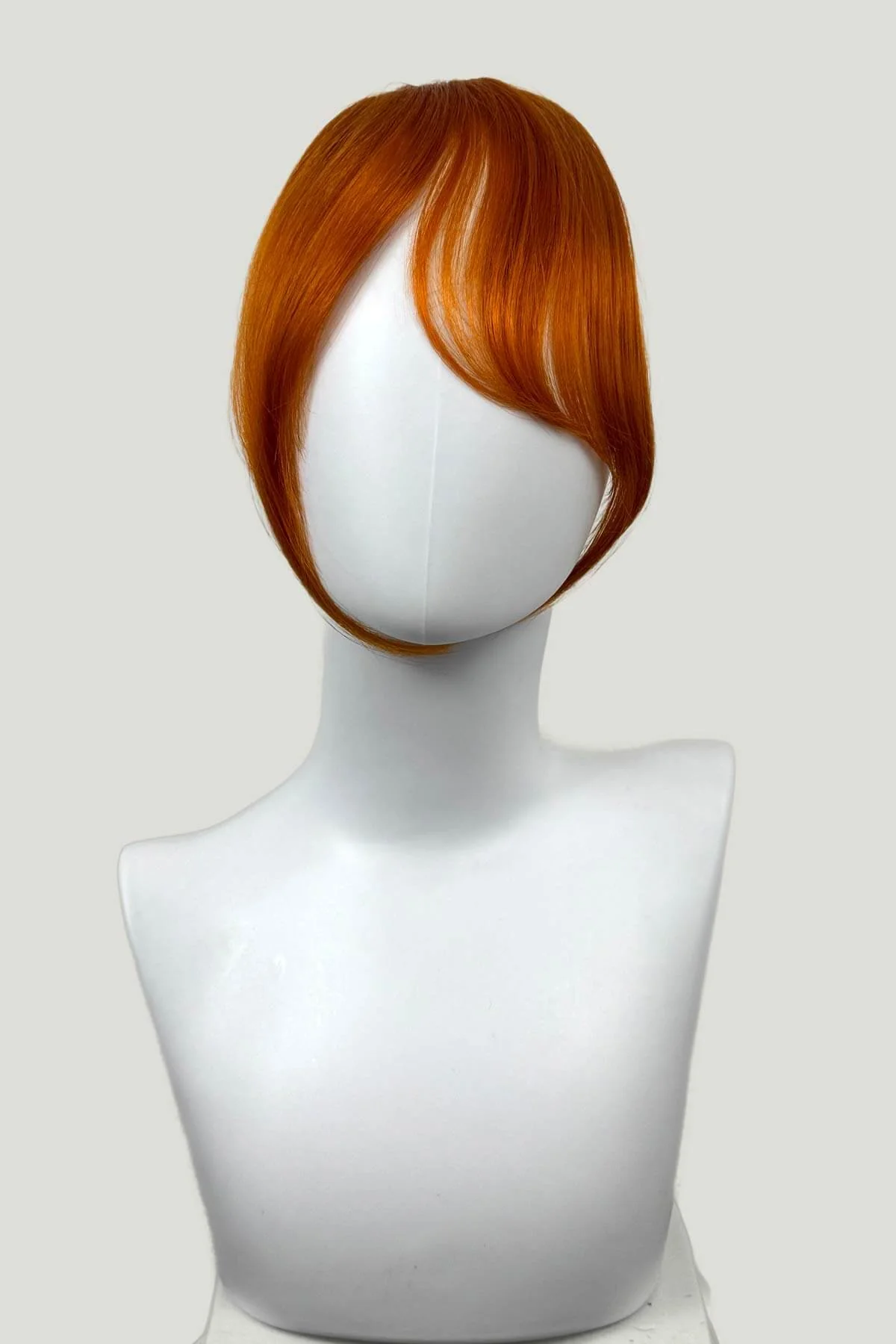 Clip in fringe hairpiece/clip-in curtain bangs, with long, face framing wisps: Sabrina - Image 23