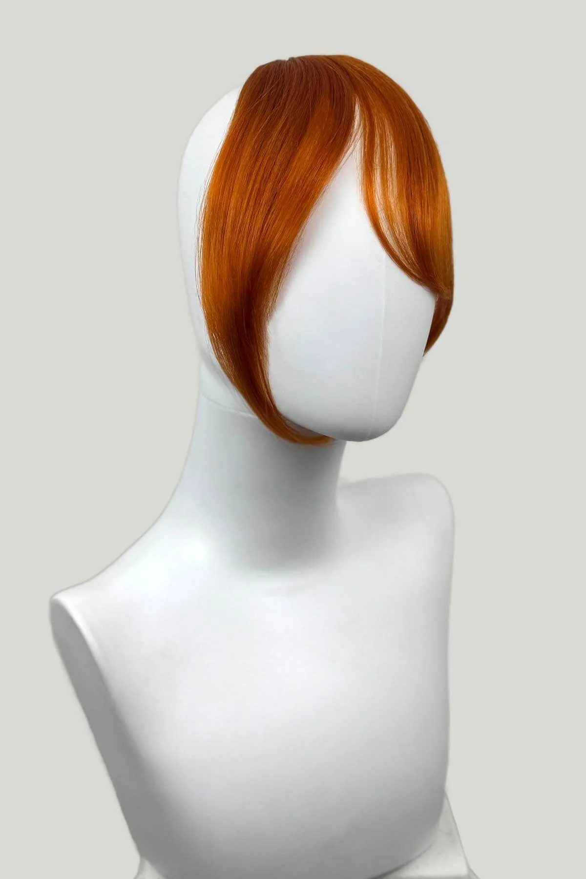 Clip in fringe hairpiece/clip-in curtain bangs, with long, face framing wisps: Sabrina - Image 25