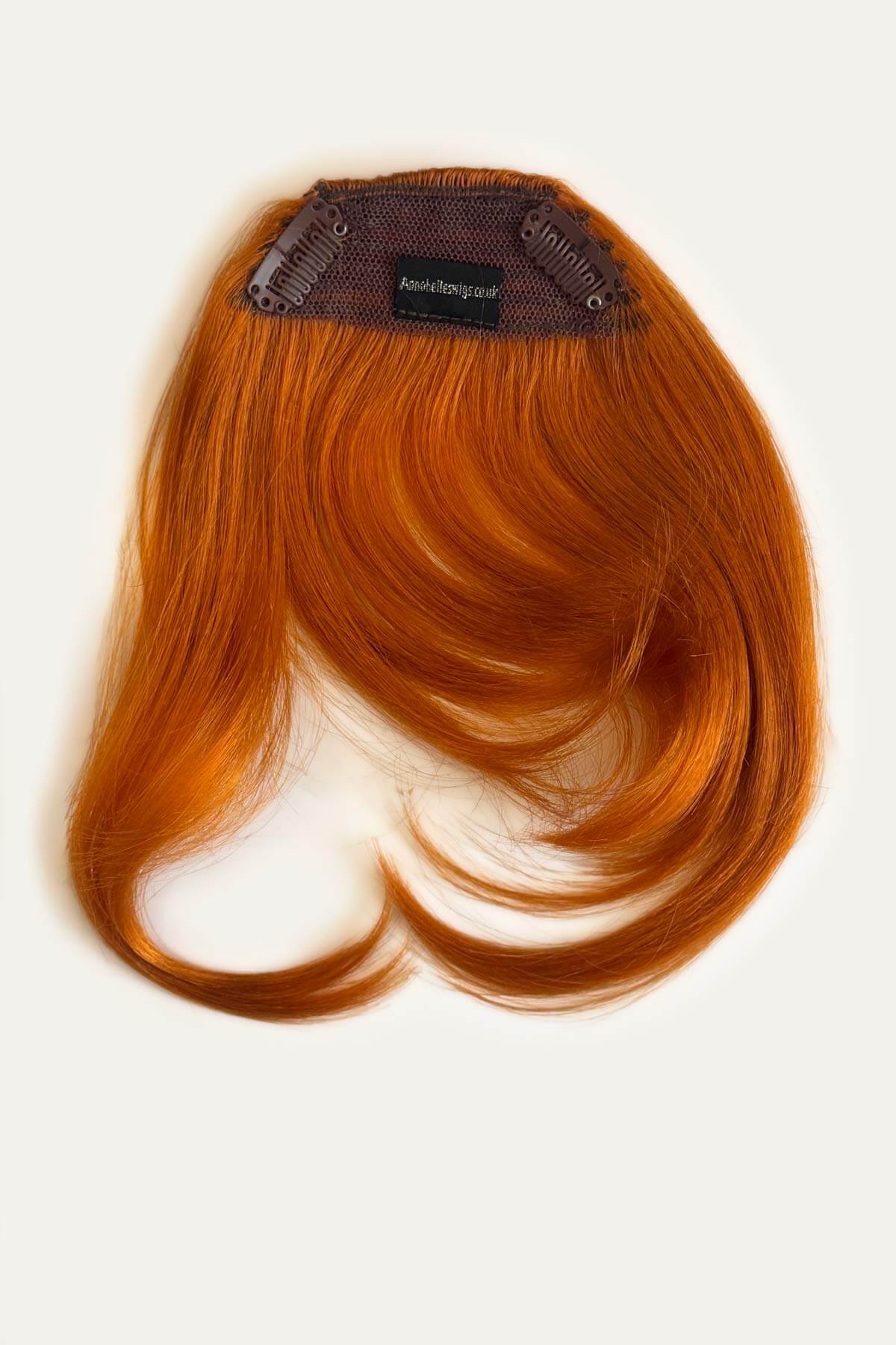 Clip in fringe hairpiece/clip-in curtain bangs, with long, face framing wisps: Sabrina - Image 26