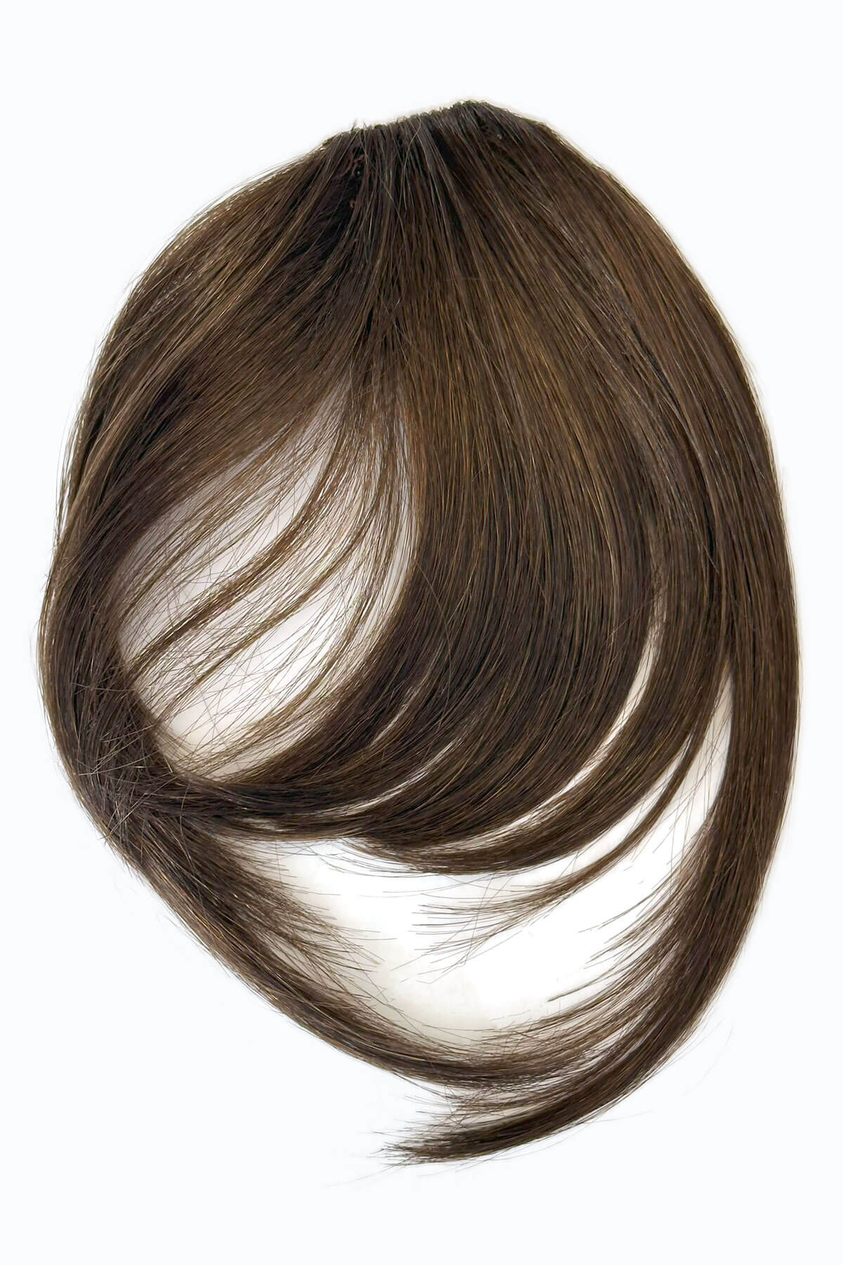 Clip in fringe hairpiece/clip-in bangs, gently feathered with face framing whisps: Delia - Image 13