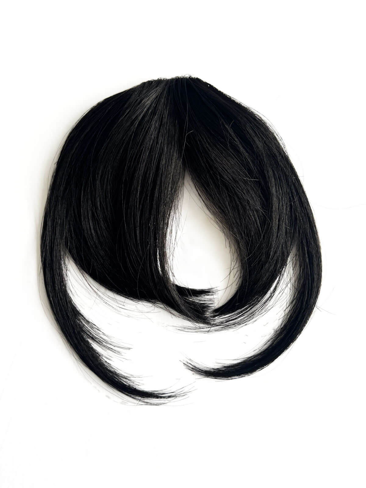 Clip in fringe hairpiece/clip-in bangs, gently feathered with face framing whisps: Delia - Image 20