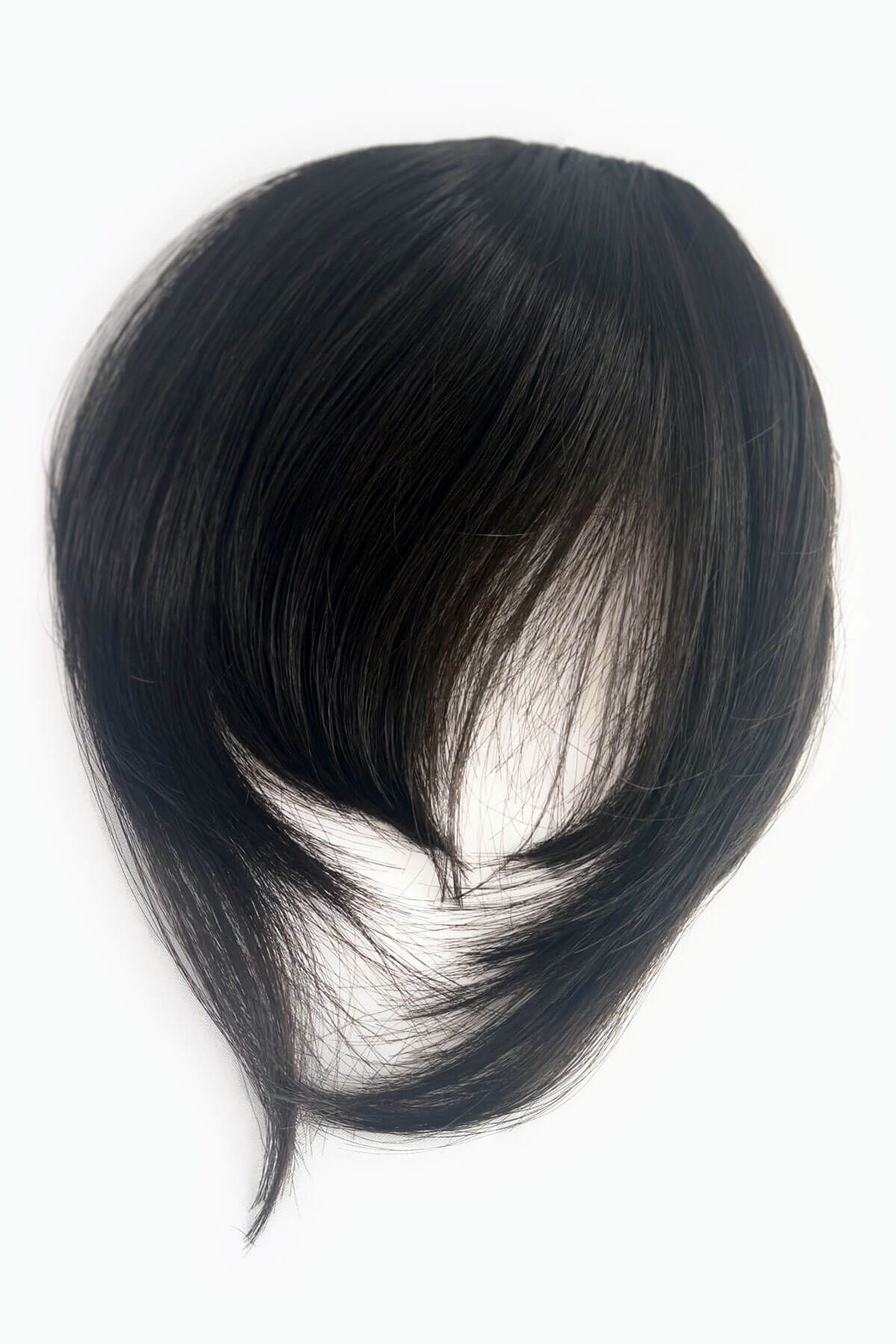Clip in fringe hairpiece/clip-in bangs, gently feathered with face framing whisps: Delia - Image 6