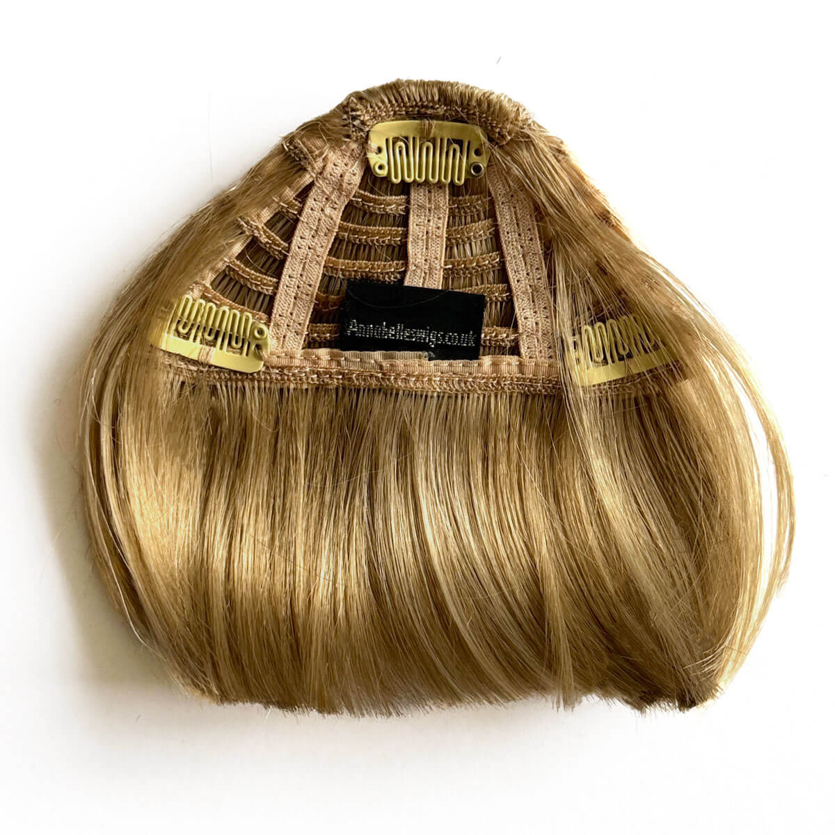 Clip-in fringe hairpiece/clip-in micro-bangs, thick, straight retro rockabilly style: Ida - Image 26