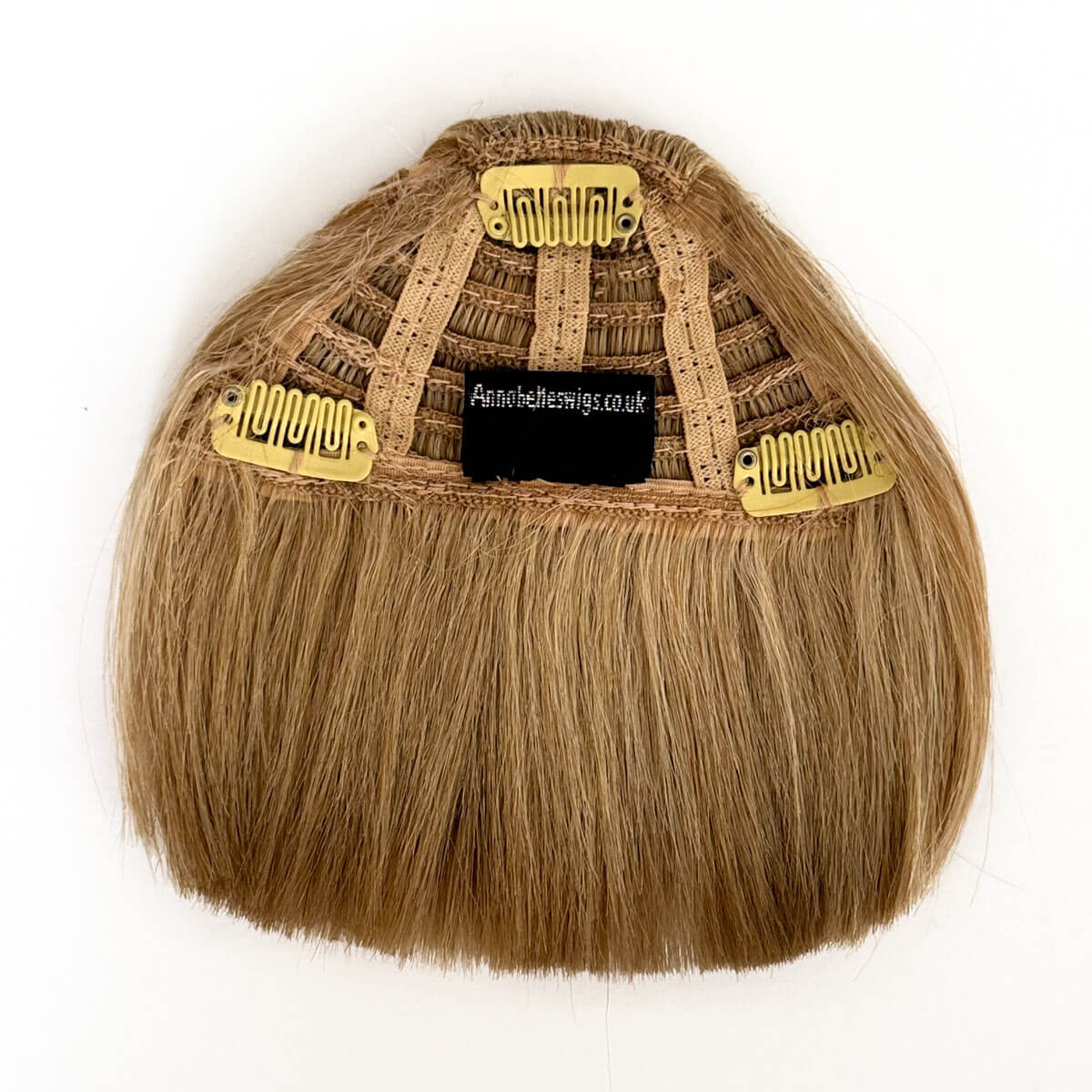 Clip-in fringe hairpiece/clip-in micro-bangs, thick, straight retro rockabilly style: Ida - Image 30