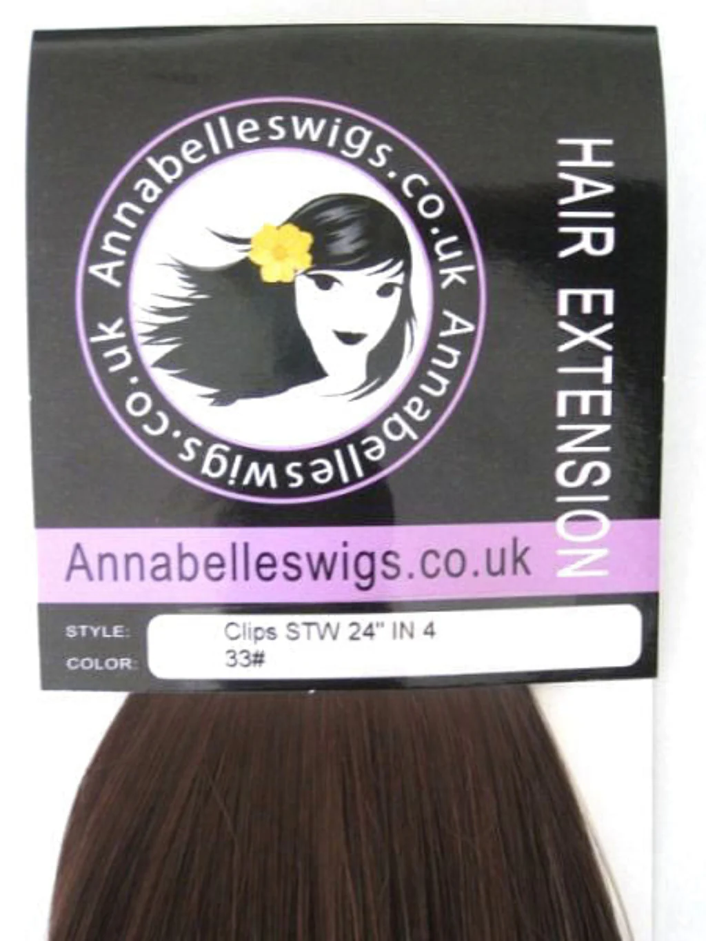 Clip-in hair extensions, straight, 6 piece, full head, 150g, 24 inches long - Image 21