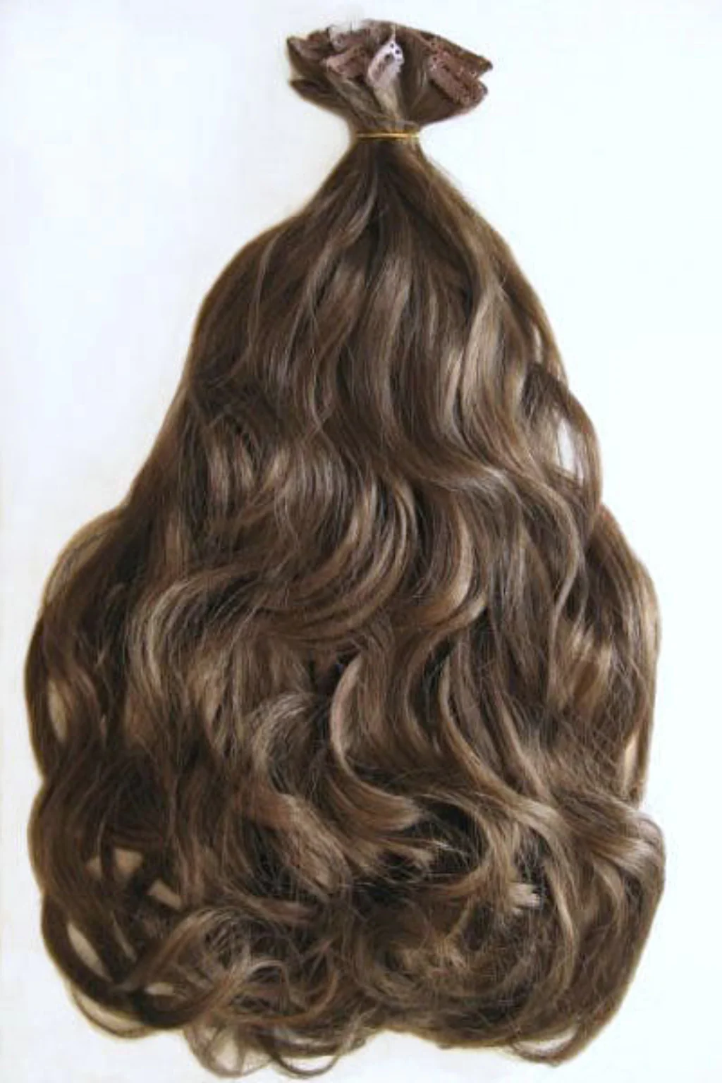 Clip-in hair extensions, wavy, 6 piece, full head, 150g, 24 inches long - Image 15