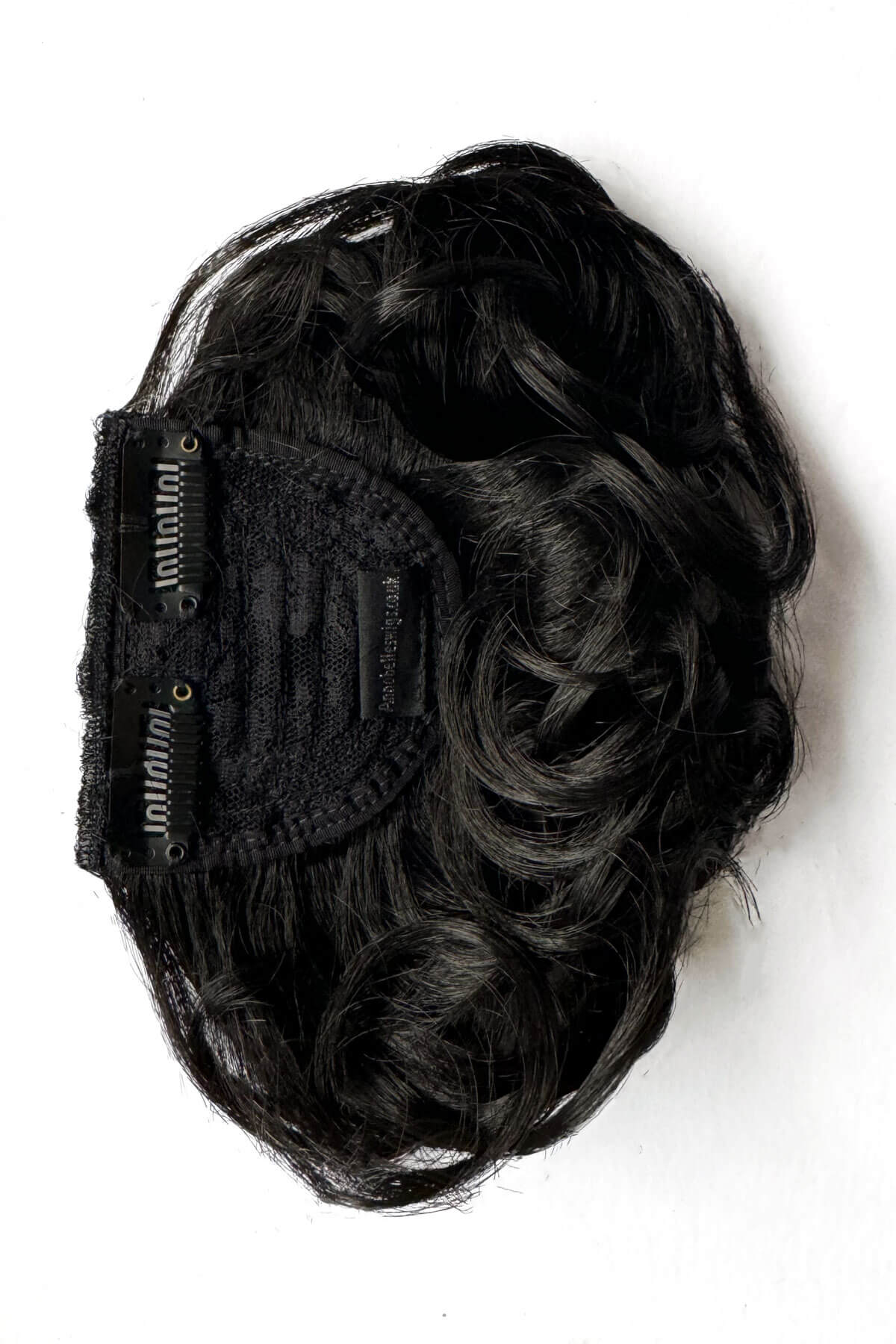 Curly clip-in fringe hairpiece/clip-in bangs: Bunny - Image 11