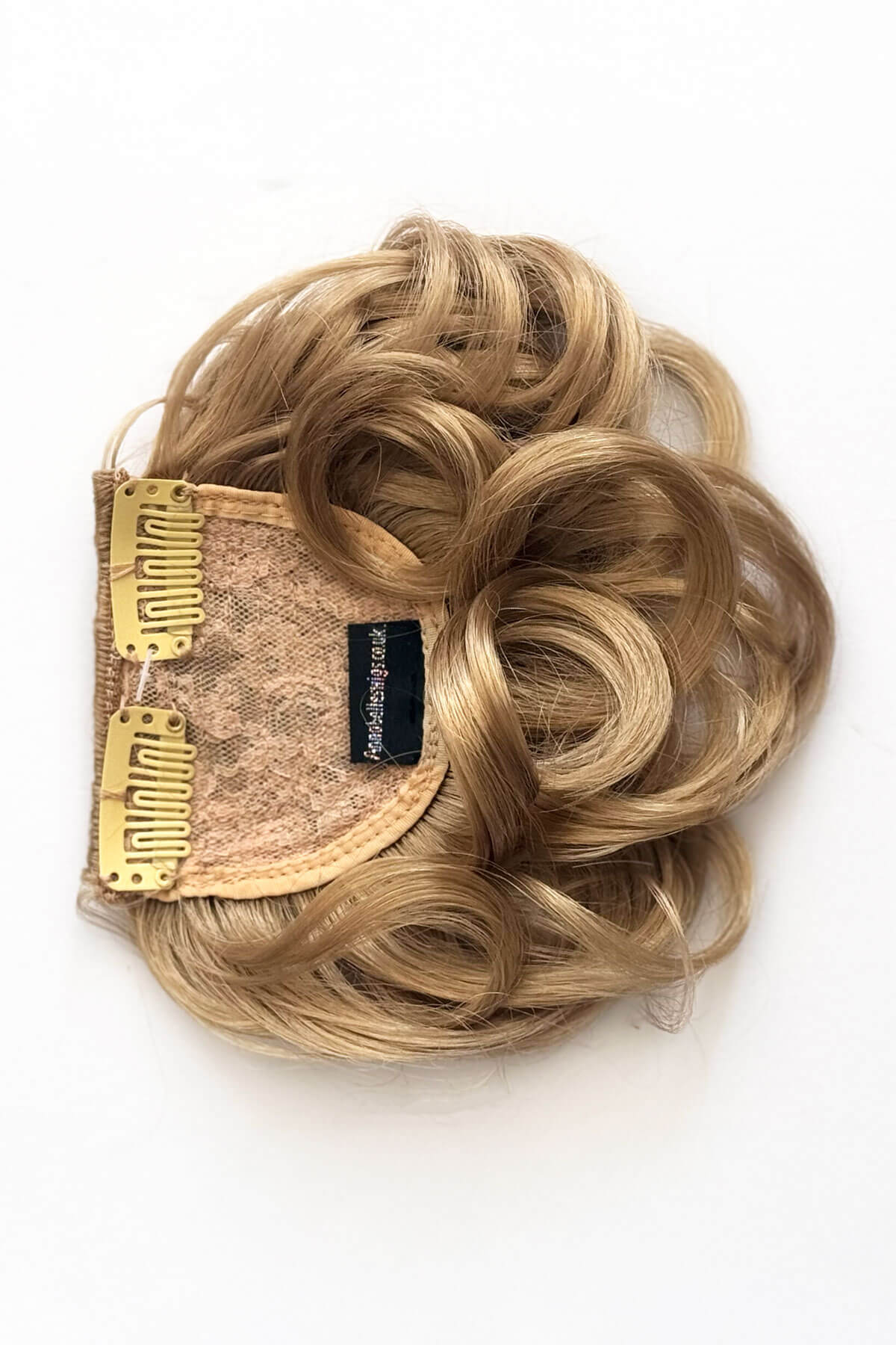 Curly clip-in fringe hairpiece/clip-in bangs: Bunny - Image 32