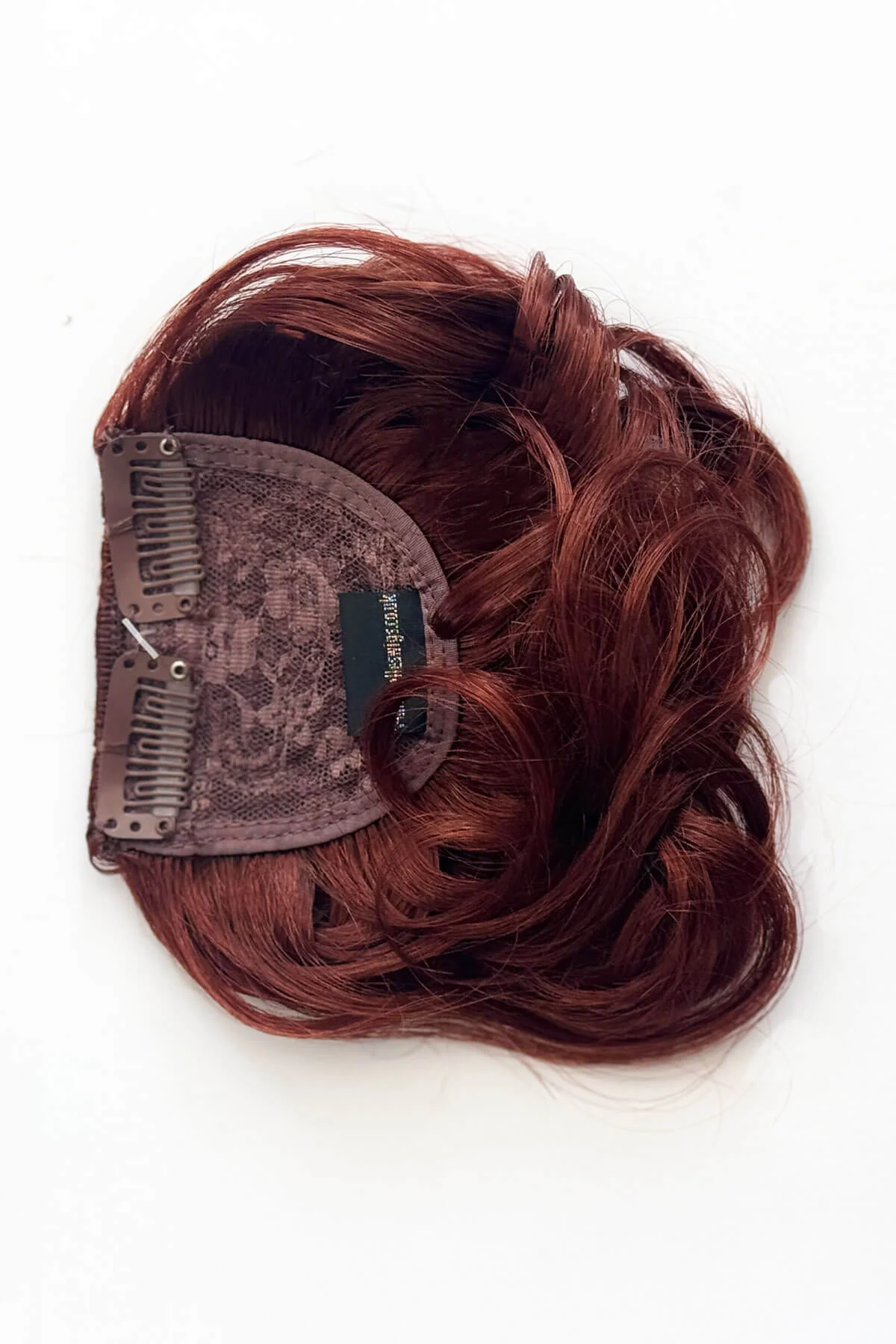 Curly clip-in fringe hairpiece/clip-in bangs: Bunny - Image 37