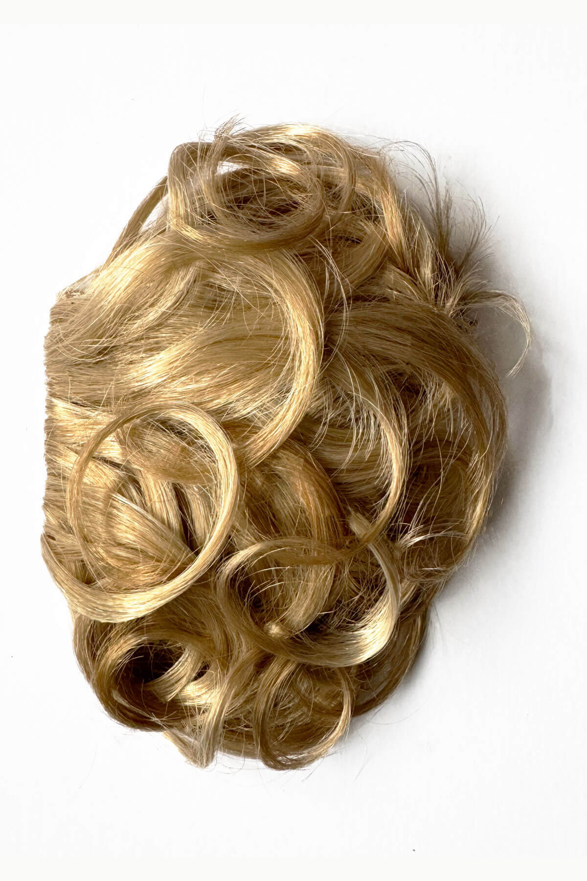 Curly clip-in fringe hairpiece/clip-in bangs: Bunny - Image 4