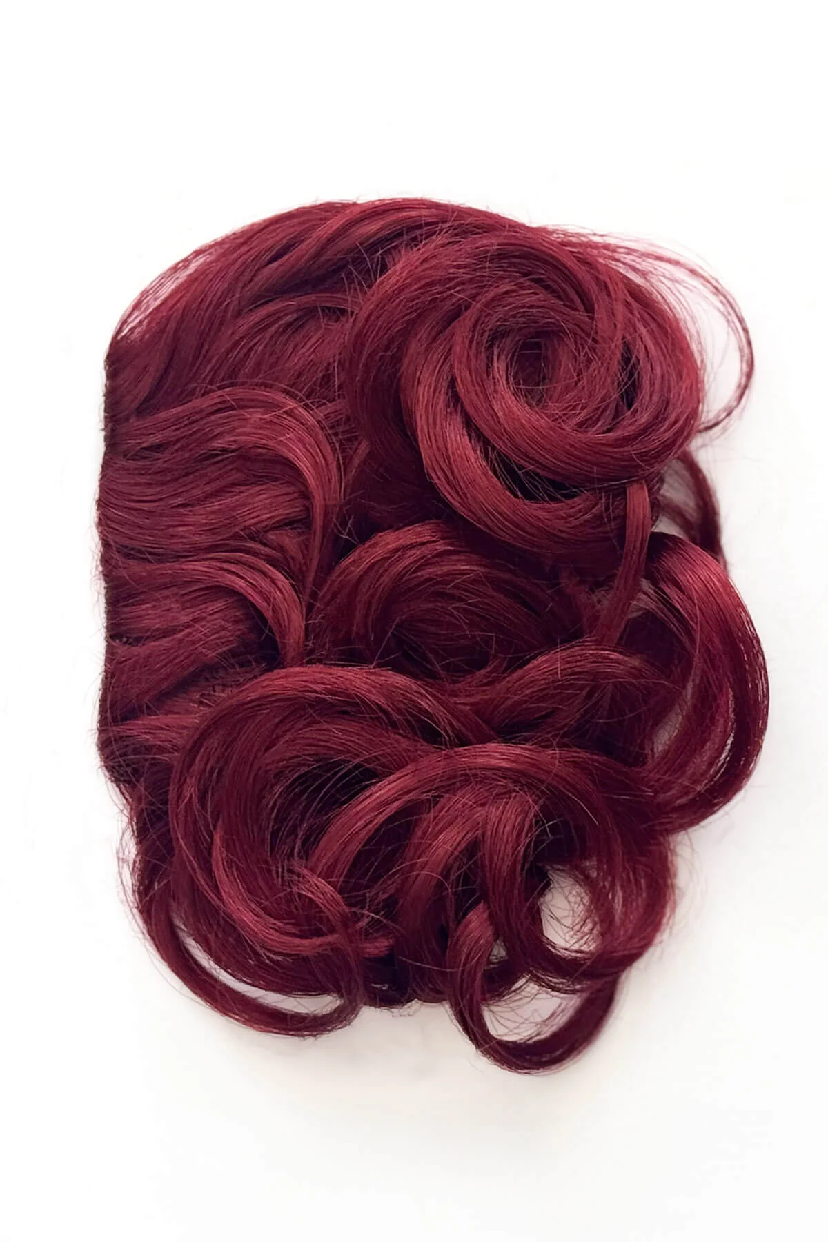 Curly clip-in fringe hairpiece/clip-in bangs: Bunny - Image 41