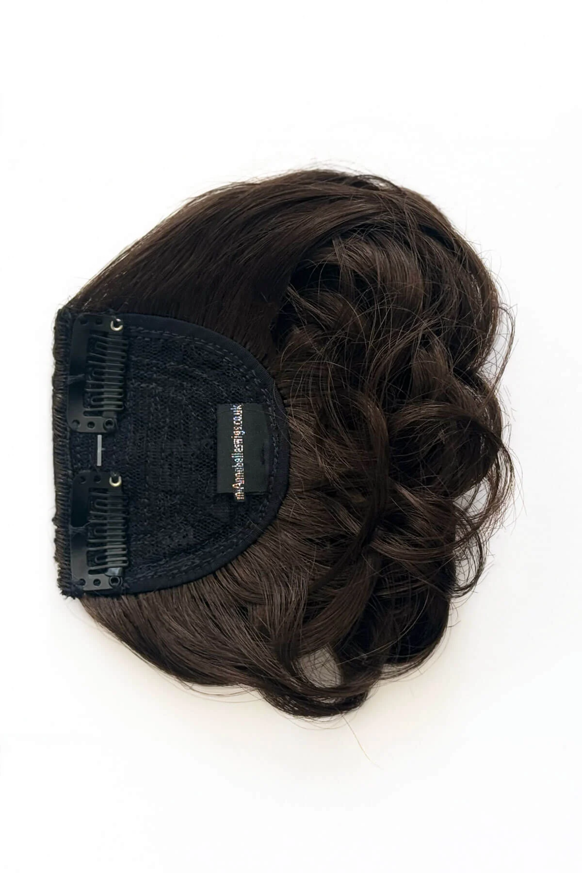 Curly clip-in fringe hairpiece/clip-in bangs: Bunny - Image 47