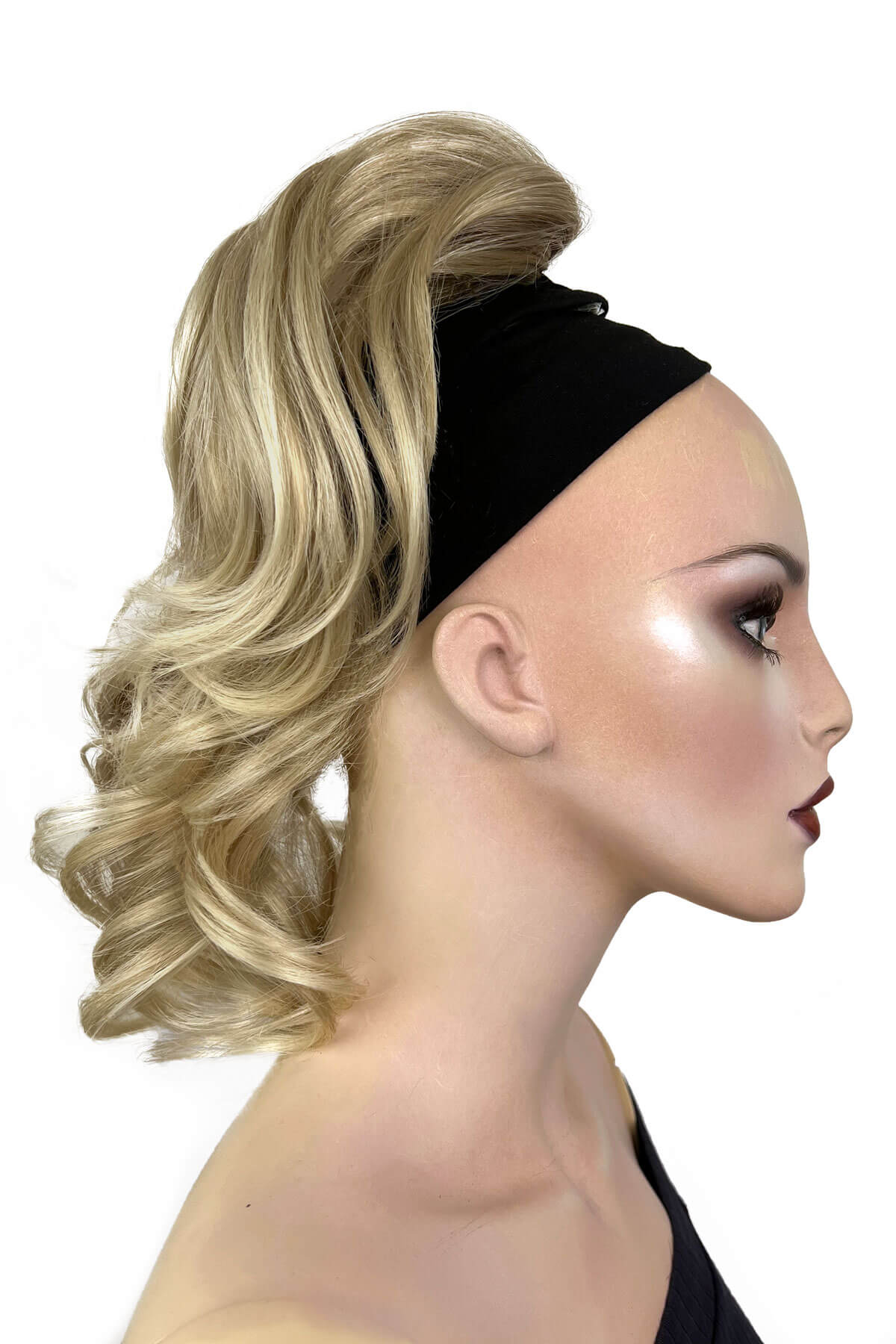 Curly ponytail extension clip-on hairpiece: Tulisa - Image 11