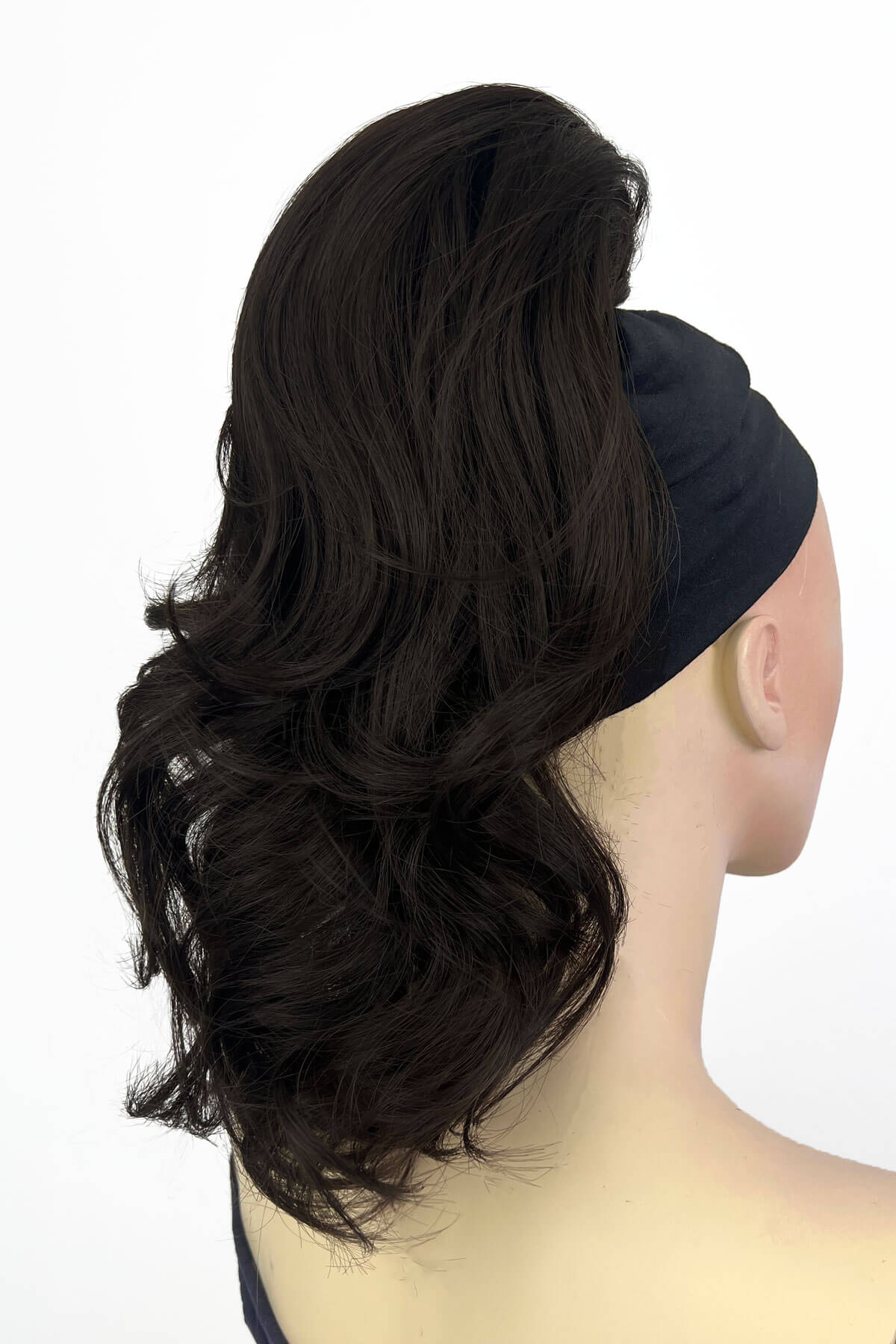 Curly ponytail extension clip-on hairpiece: Tulisa - Image 3