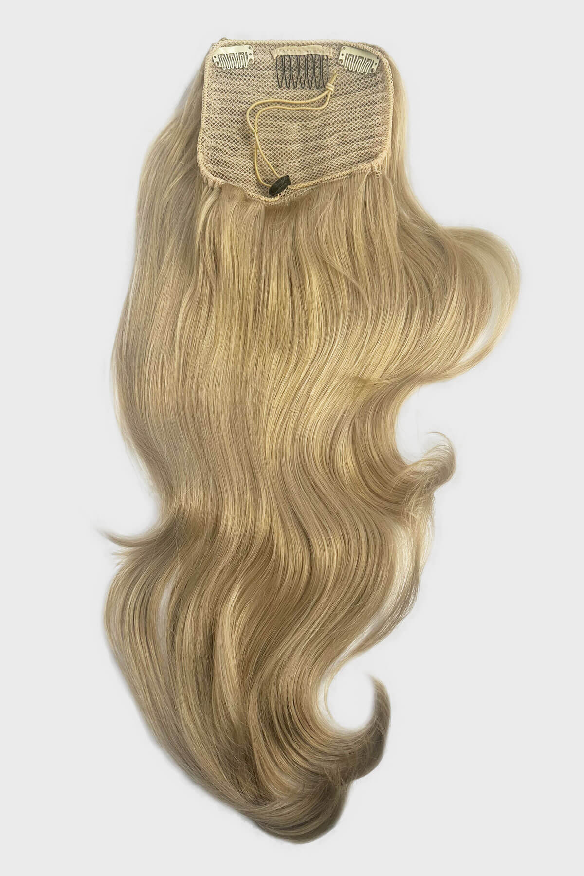 Double volume hairpiece extension with gentle waves: Naomi - Image 22