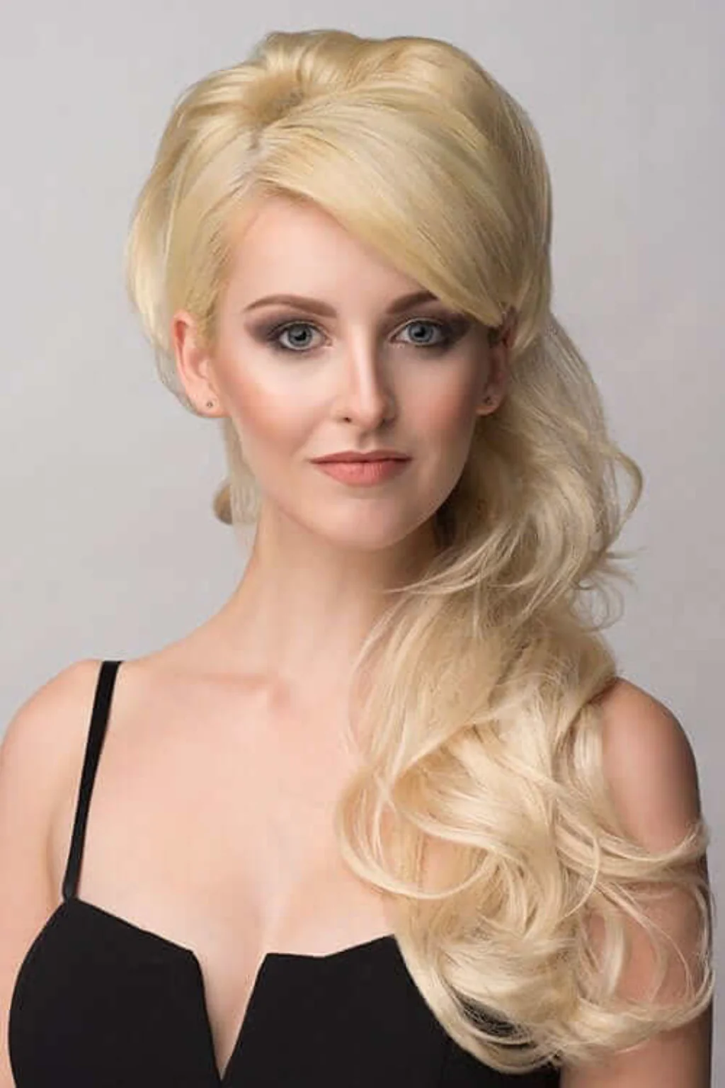 Double volume hairpiece extension with gentle waves: Naomi - Image 30