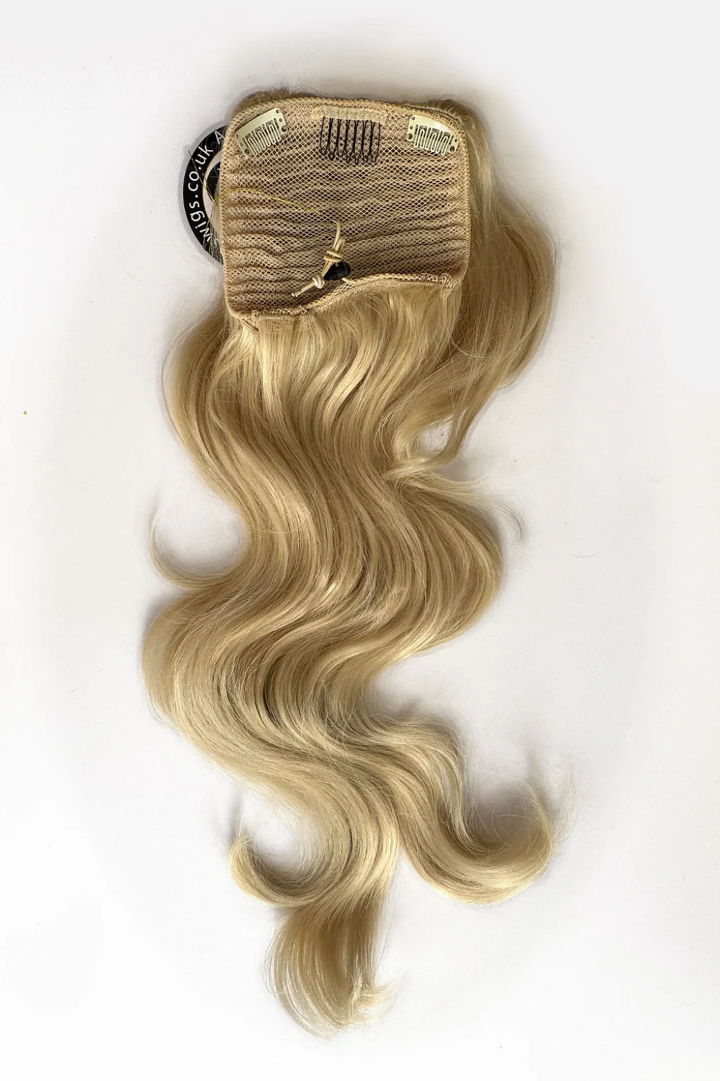 Double volume hairpiece extension with gentle waves: Naomi - Image 32