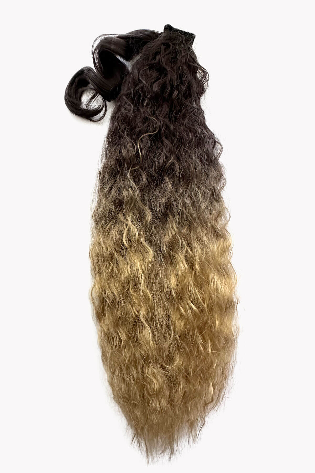 Extra long ponytail extension with long loose spirals: Kaia - Image 20