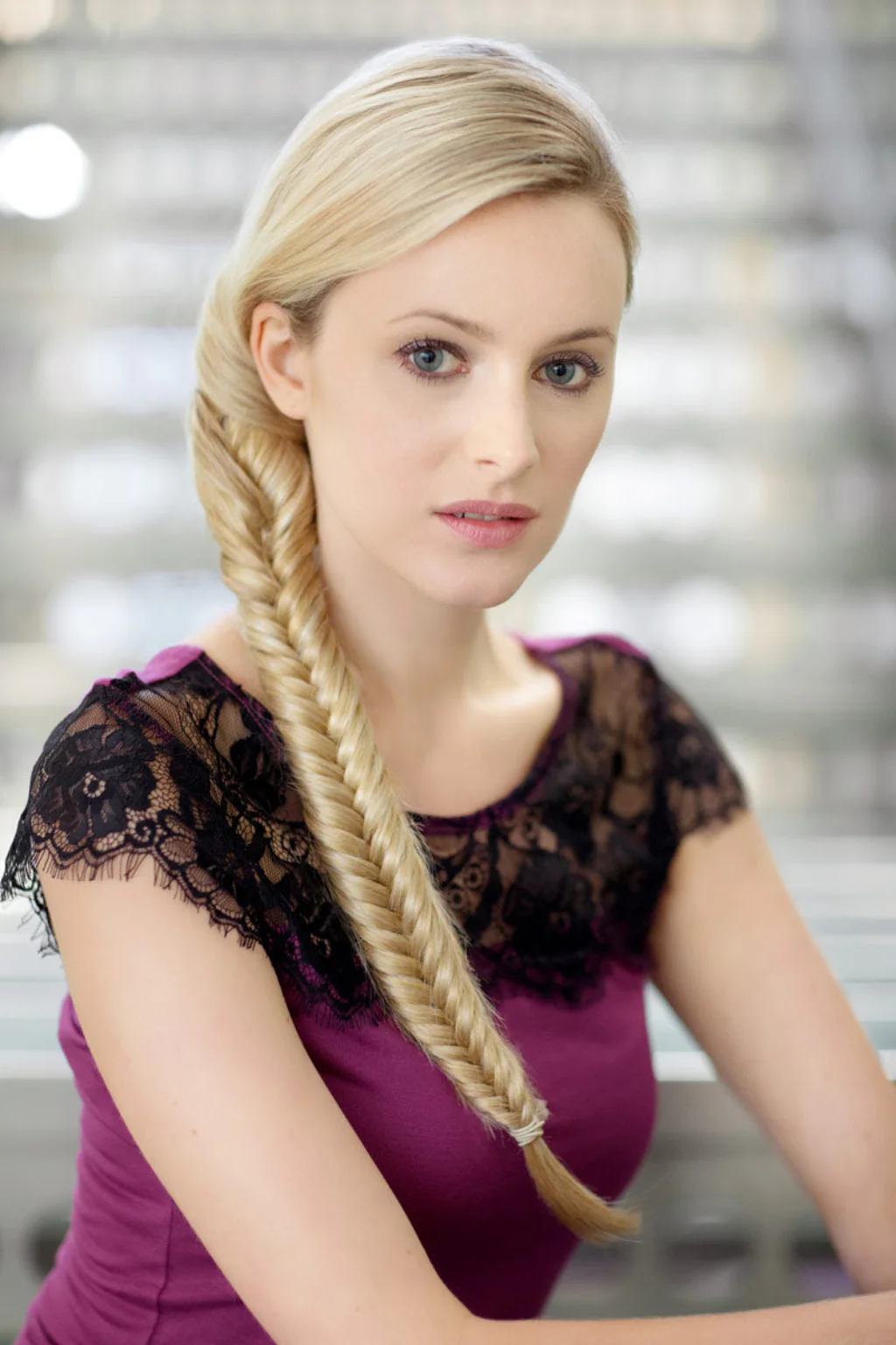 Fishtail plait (braid) hairpiece extension: Tinsley - Image 8