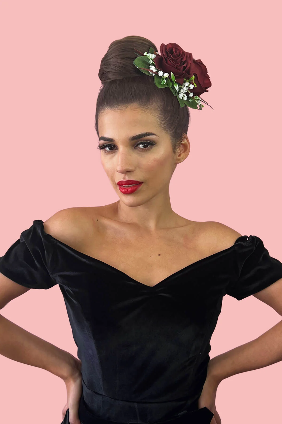 Hairpiece bun; instant perfect bun hairpiece: Hepburn - Image 14