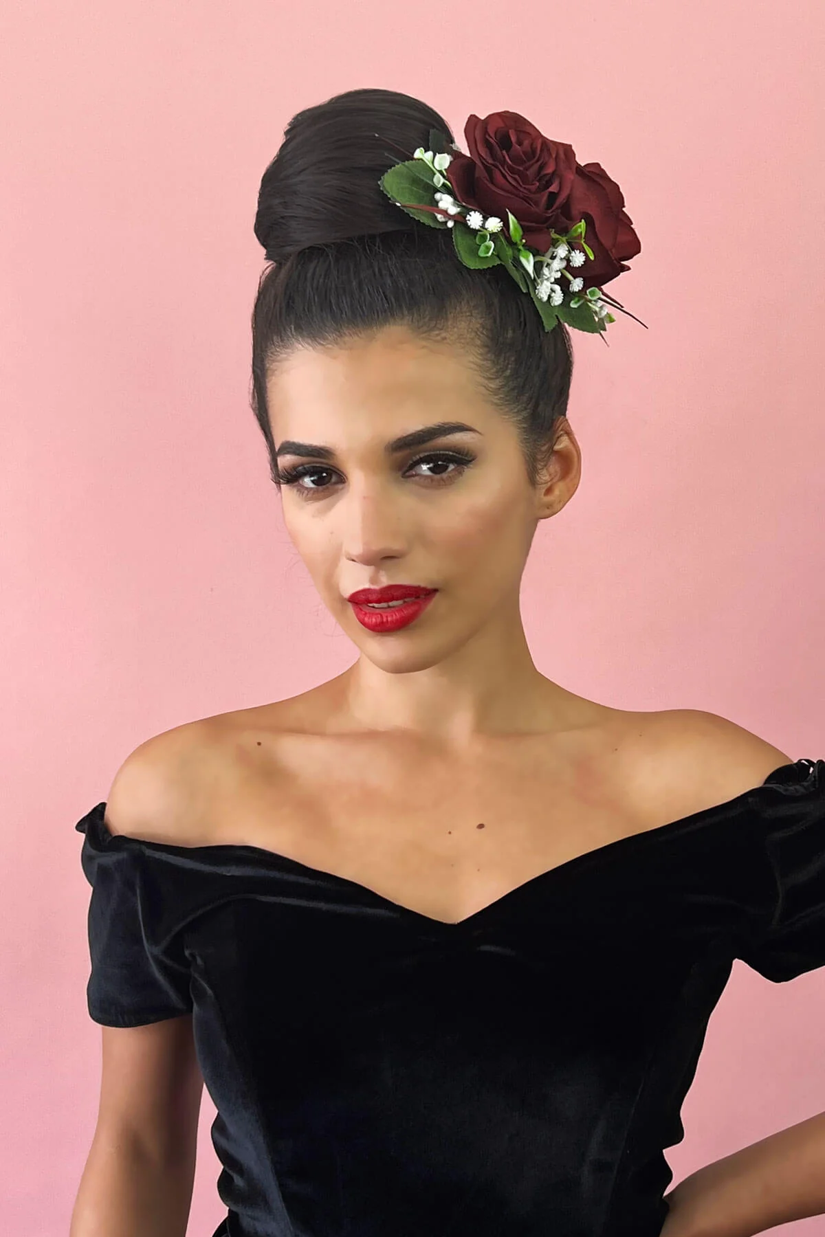 Hairpiece bun; instant perfect bun hairpiece: Hepburn - Image 17